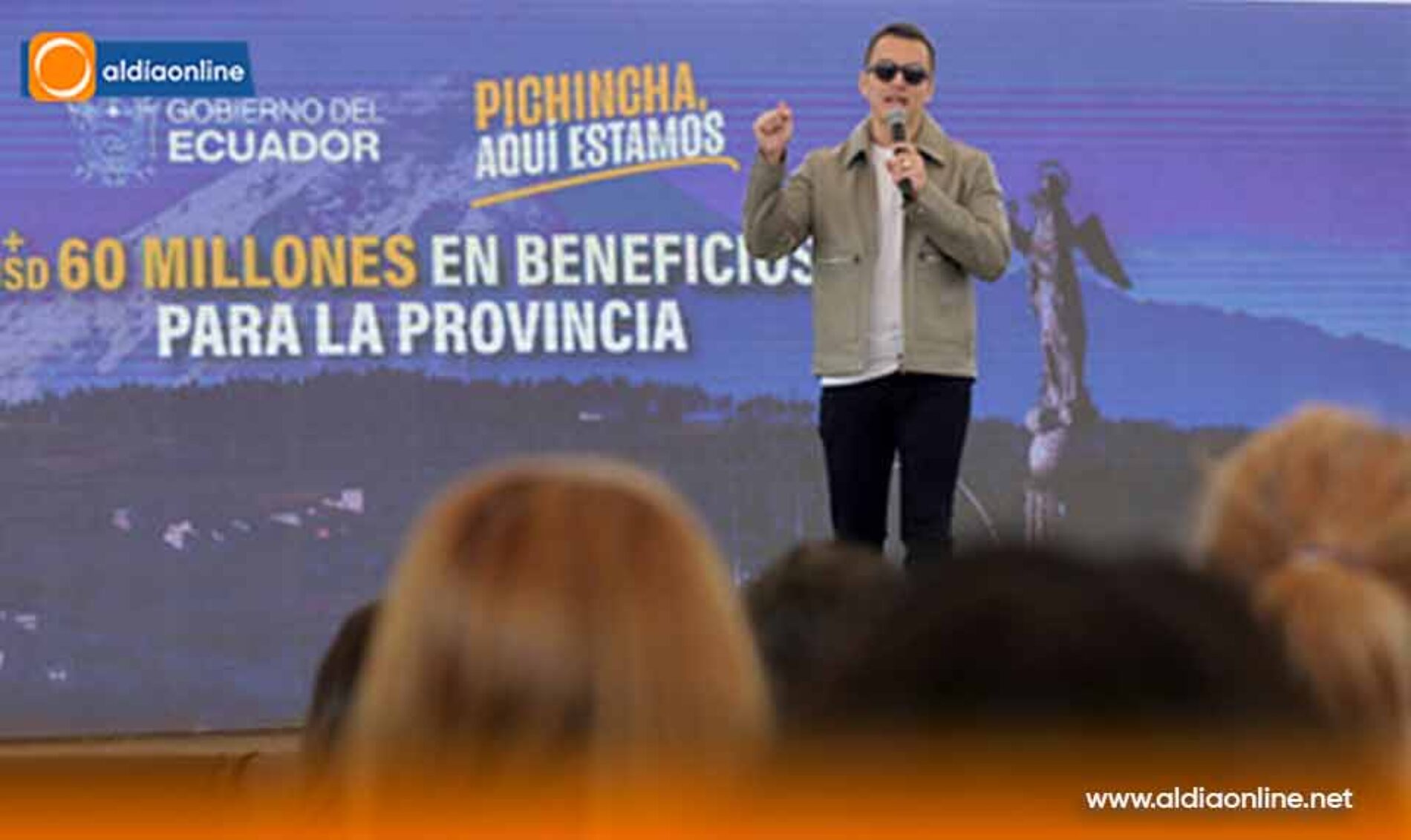 EL GOBIERNO DE DANIEL NOBOA FORTALECE LOS MOTORES ECONÓMICOS DE PICHINCHA