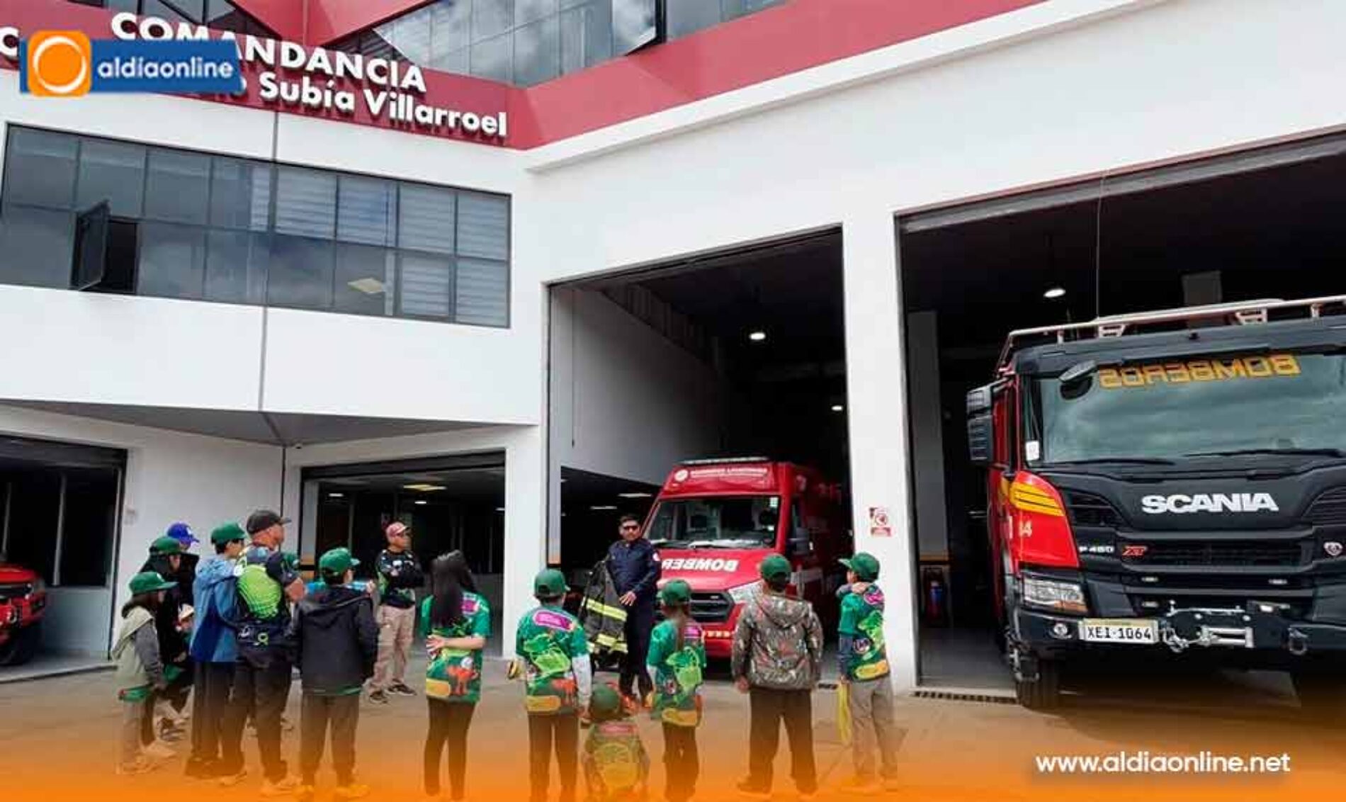 BOMBEROS DE LATACUNGA FORTALECEN LA CULTURA DE PREVENCIÓN CON VISITA DE NIÑOS DE YOUNG ENGINEERS