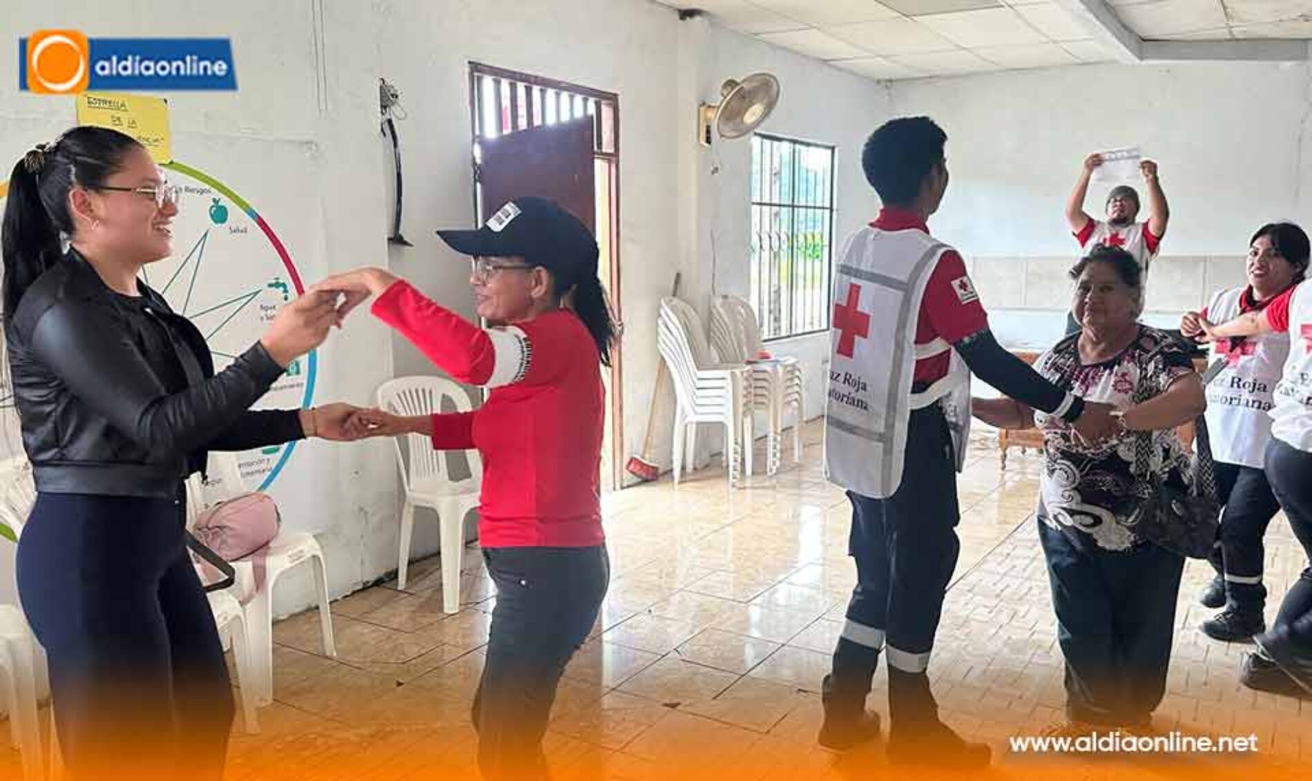 CRUZ ROJA COTOPAXI FORTALECE LA INTEGRACIÓN DE LA BRIGADA COMUNITARIA DE LA LIBERTAD EN LA MANÁ