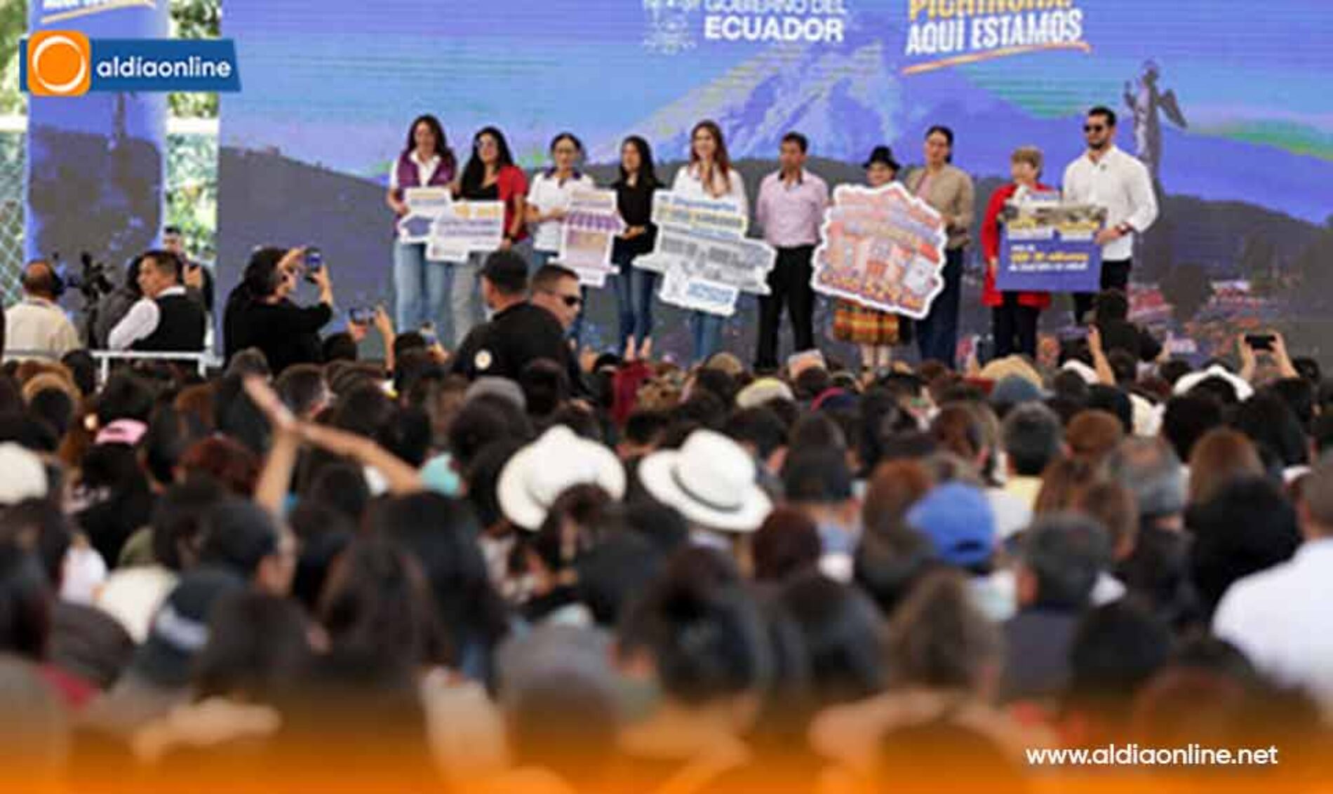 EL GOBIERNO DE DANIEL NOBOA FORTALECE LOS MOTORES ECONÓMICOS DE PICHINCHA
