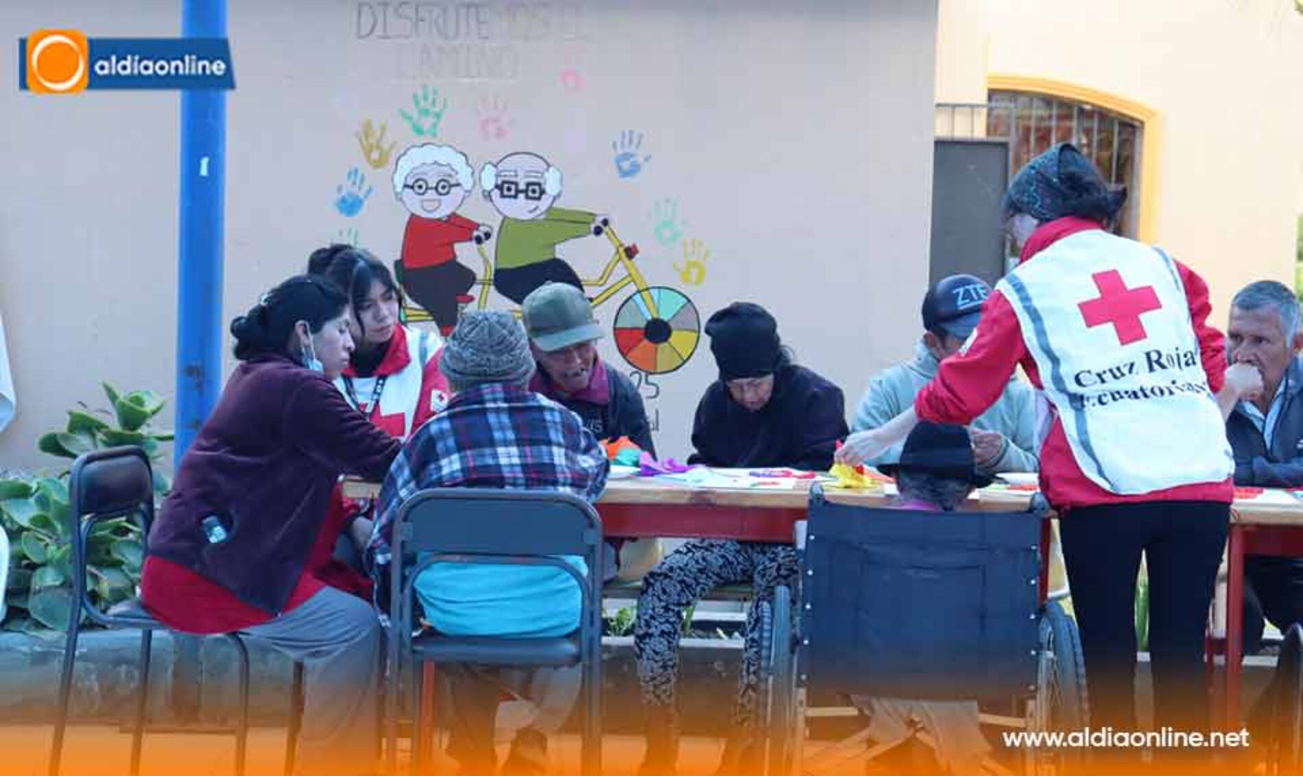 CRUZ ROJA COTOPAXI FORTALECE EL BIENESTAR INTEGRAL DE ADULTOS MAYORES Y PERSONAS CON DISCAPACIDAD