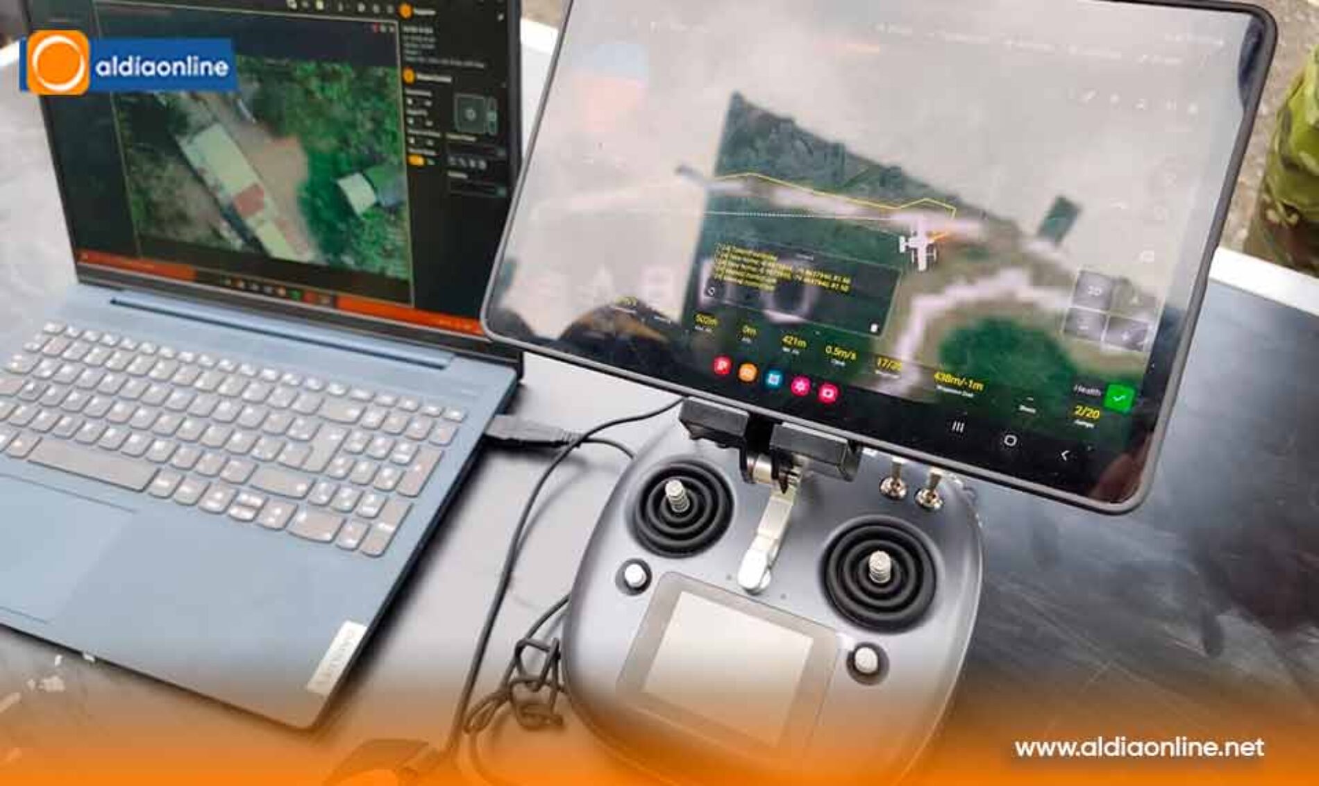 ESCUADRÓN UAV DEL EJÉRCITO ECUATORIANO REFUERZA VIGILANCIA AÉREA EN LA PROVINCIA DE LOS RÍOS