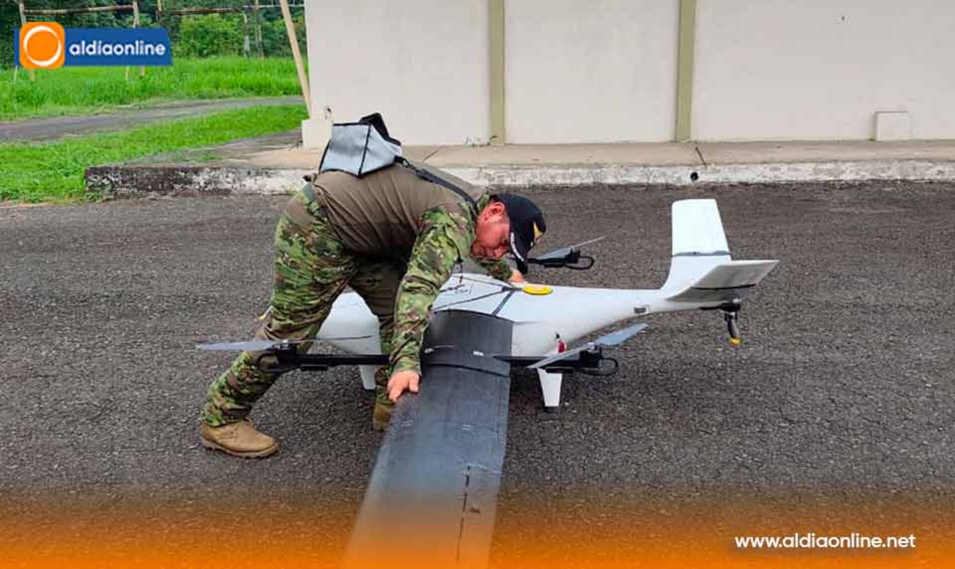 ESCUADRÓN UAV DEL EJÉRCITO ECUATORIANO REFUERZA VIGILANCIA AÉREA EN LA PROVINCIA DE LOS RÍOS
