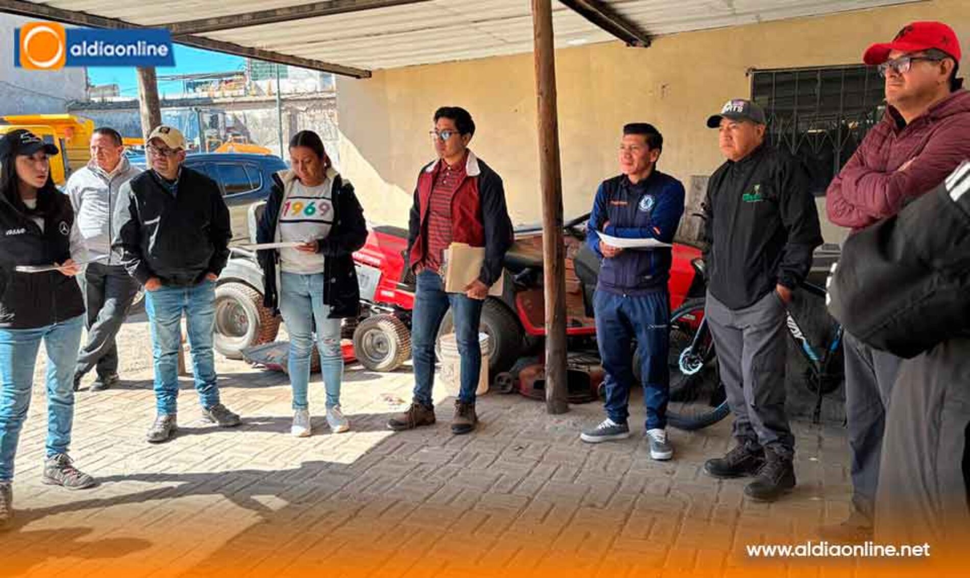 GADMIC SAQUISILÍ  INCORPORÓ UN NUEVO CAMIÓN PARA EL DEPARTAMENTO DE AGUA POTABLE Y ALCANTARILLADO