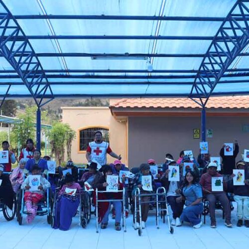 CRUZ ROJA COTOPAXI FORTALECE EL BIENESTAR INTEGRAL DE ADULTOS MAYORES Y PERSONAS CON DISCAPACIDAD