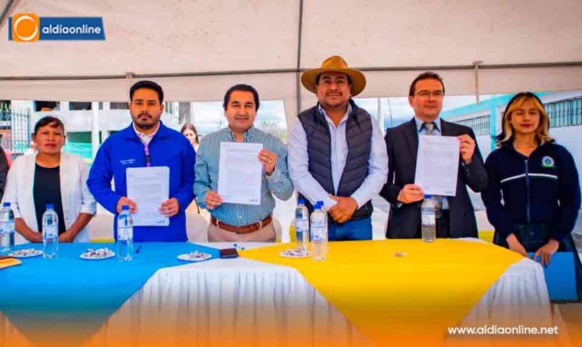 MUNICIPIO DE LATACUNGA CONSTRUIRÁ NUEVO BLOQUE DE AULAS EN LA UNIDAD EDUCATIVA MANUEL GONZALO ALBÁN RUMAZO (Vivdeo)