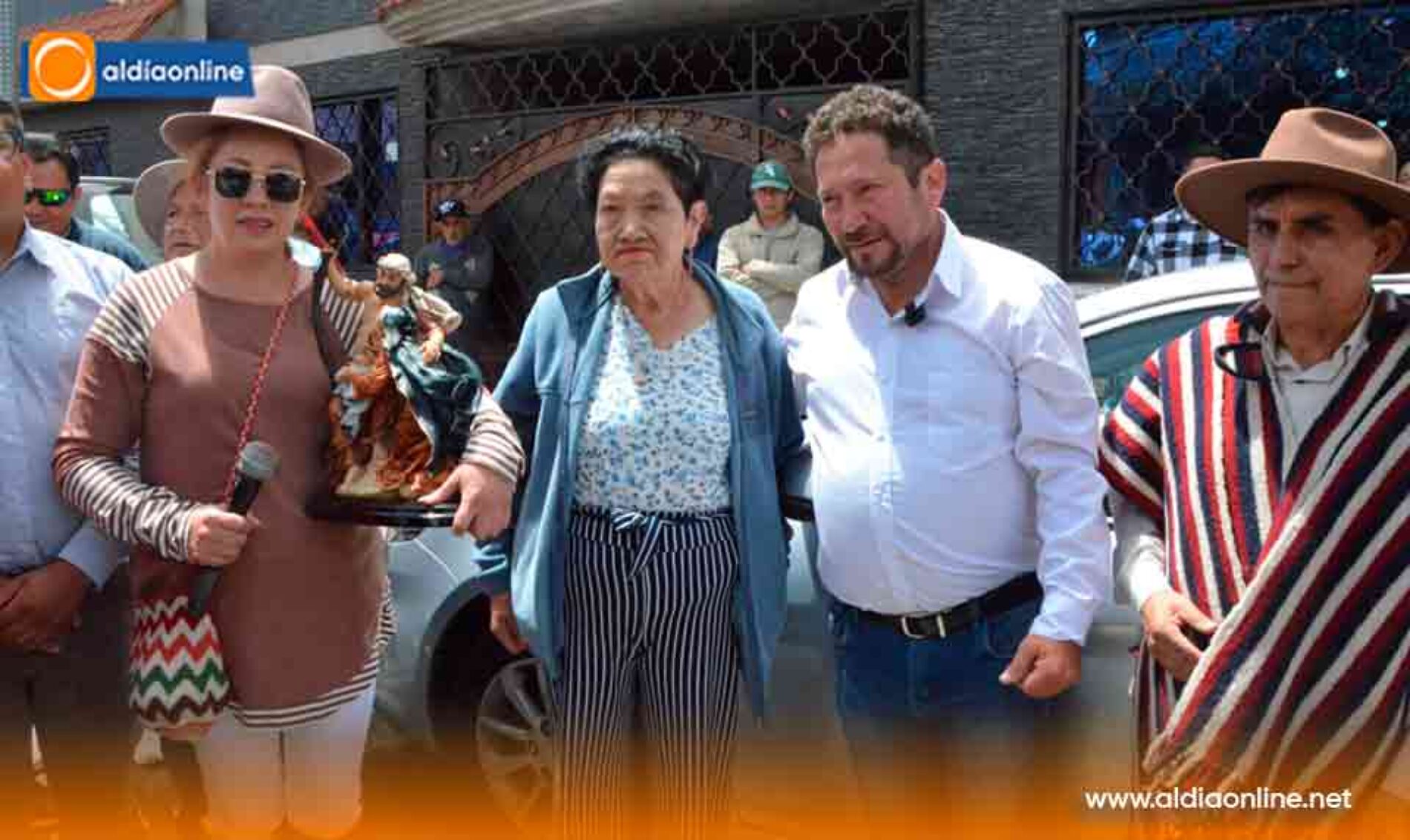 JORGE VELOZ PRIOSTE MAYOR DE FESTIVIDADES DE EL TINGO LA ESPERANZA EN SUS 165 AÑOS DE PARROQUIALIZACIÓN (Videos)