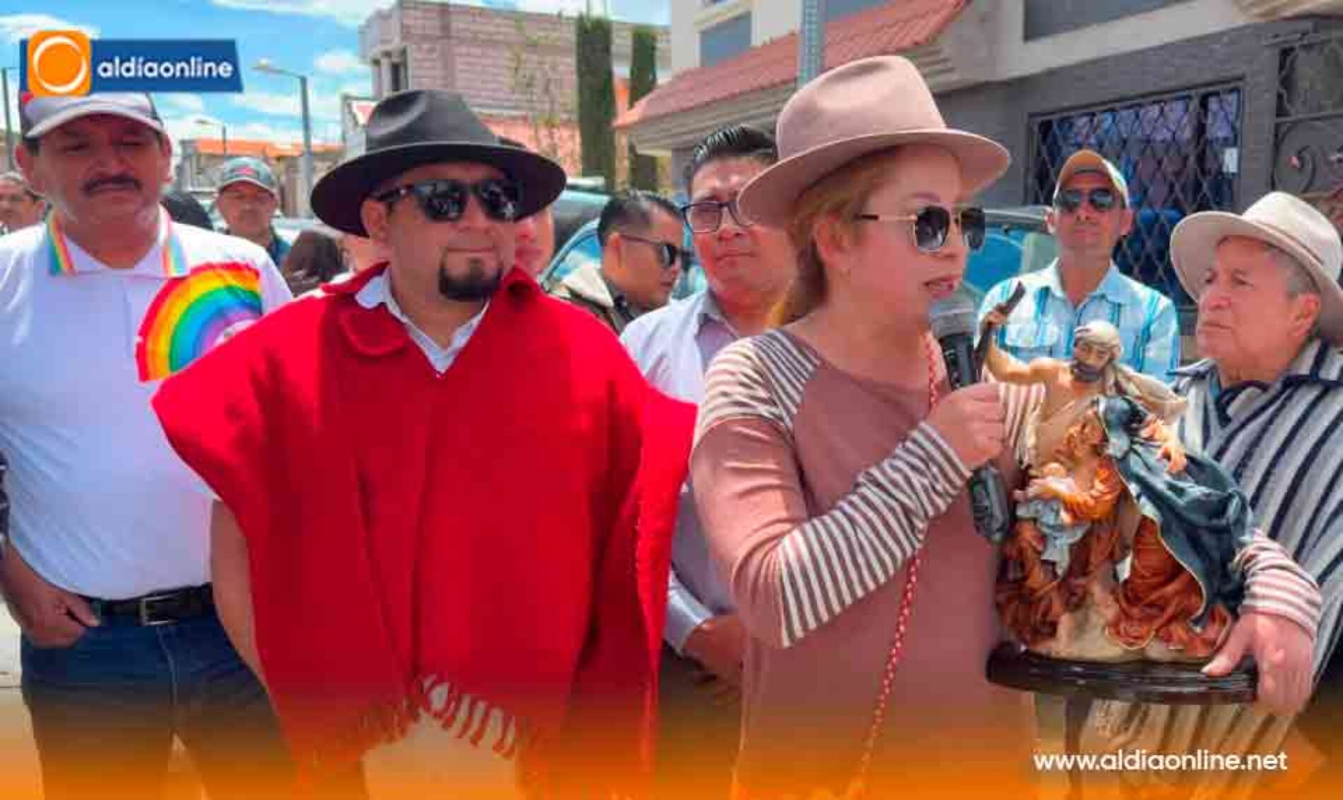 JORGE VELOZ PRIOSTE MAYOR DE FESTIVIDADES DE EL TINGO LA ESPERANZA EN SUS 165 AÑOS DE PARROQUIALIZACIÓN (Videos)