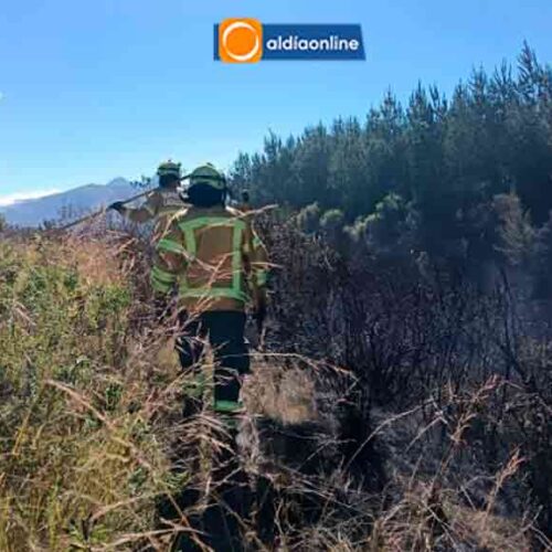 INCENDIO FORESTAL EN SIGCHOS CONTROLADO EN SU TOTALIDAD, EN ACCIÓN CONJUNTA DE INSTITUCIONES