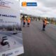PRESIDENTE NOBOA Y MINISTRO LUQUE   SUPERVISARON EL AVANCE DE LOS  TRABAJOS DE AMPLIACIÓN DE LA  VÍA YAMBO-AMBATO