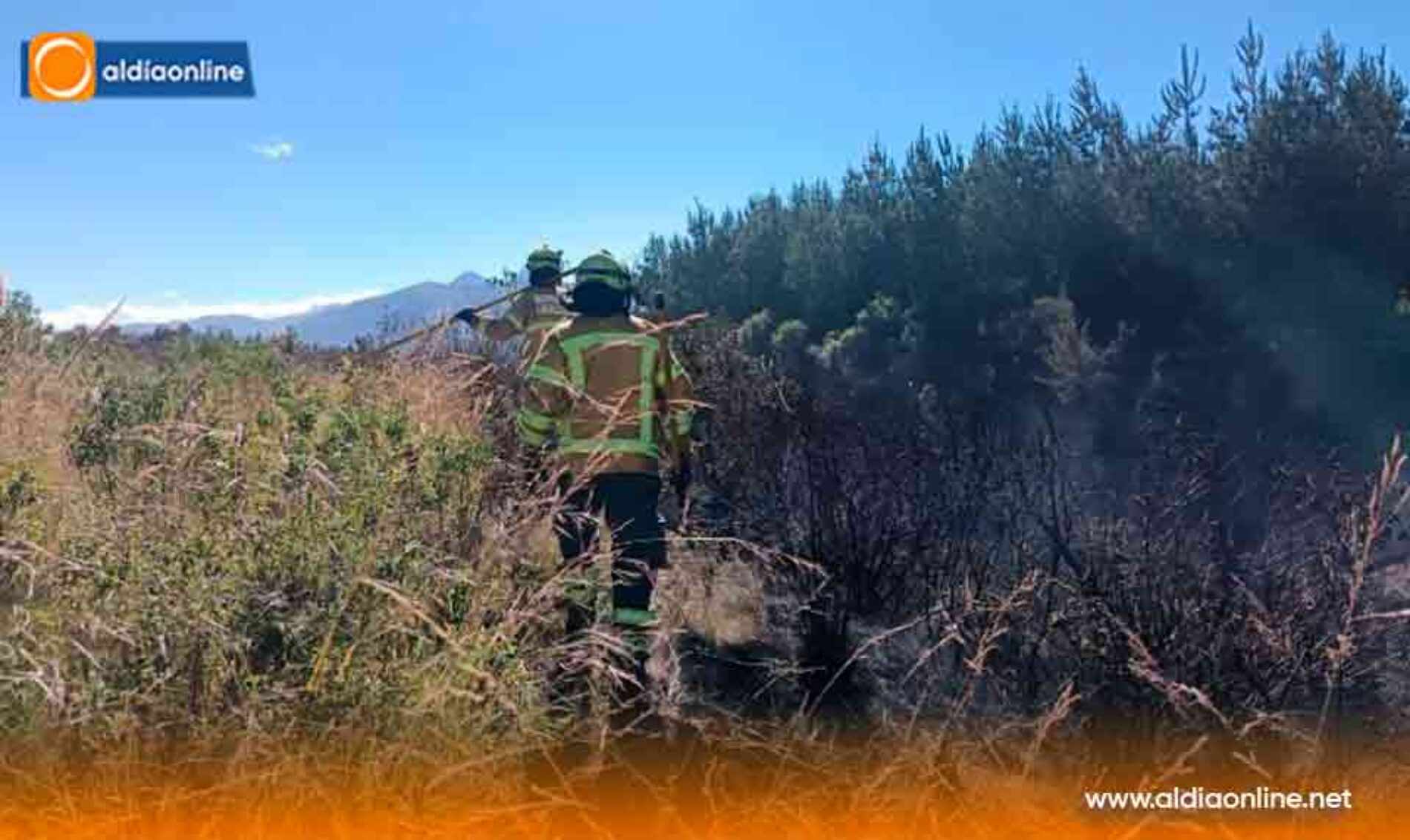 INCENDIO FORESTAL EN SIGCHOS CONTROLADO EN SU TOTALIDAD, EN ACCIÓN CONJUNTA DE INSTITUCIONES