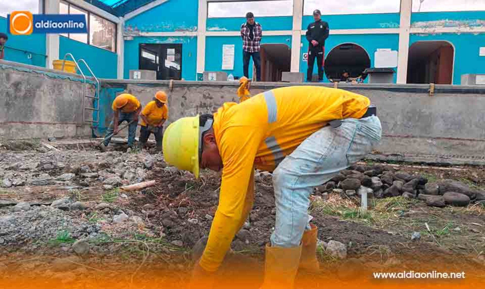 LA REHABILITACIÓN INTEGRAL DE LA PISCINA SEMI OLÍMPICA DE LA FEDERACIÓN DEPORTIVA DE COTOPAXI YA ESTÁ EN MARCHA.