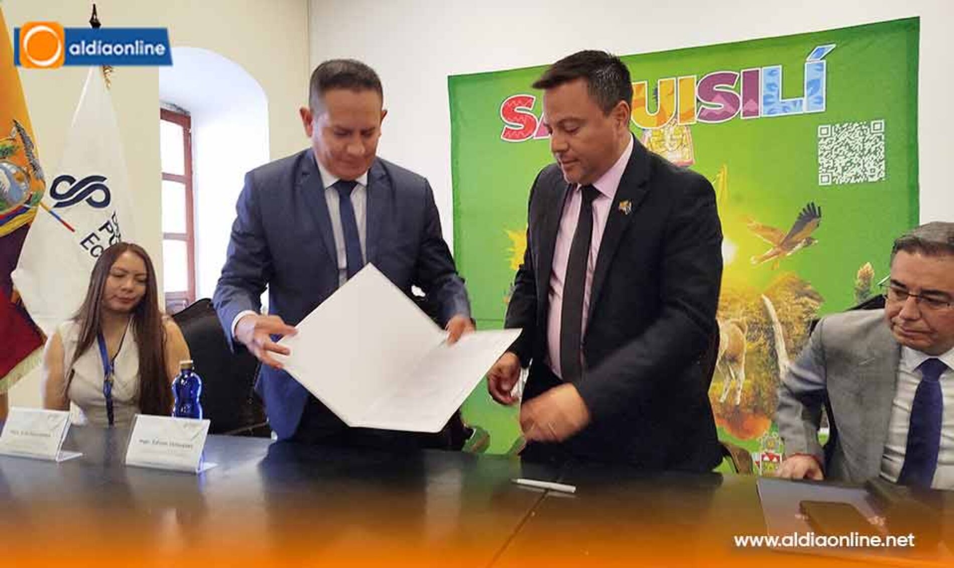 SAQUISILÍ FORTALECE EL ACCESO A LA JUSTICIA CON CONVENIO PARA BRINDAR ASESORÍA LEGAL GRATUITA