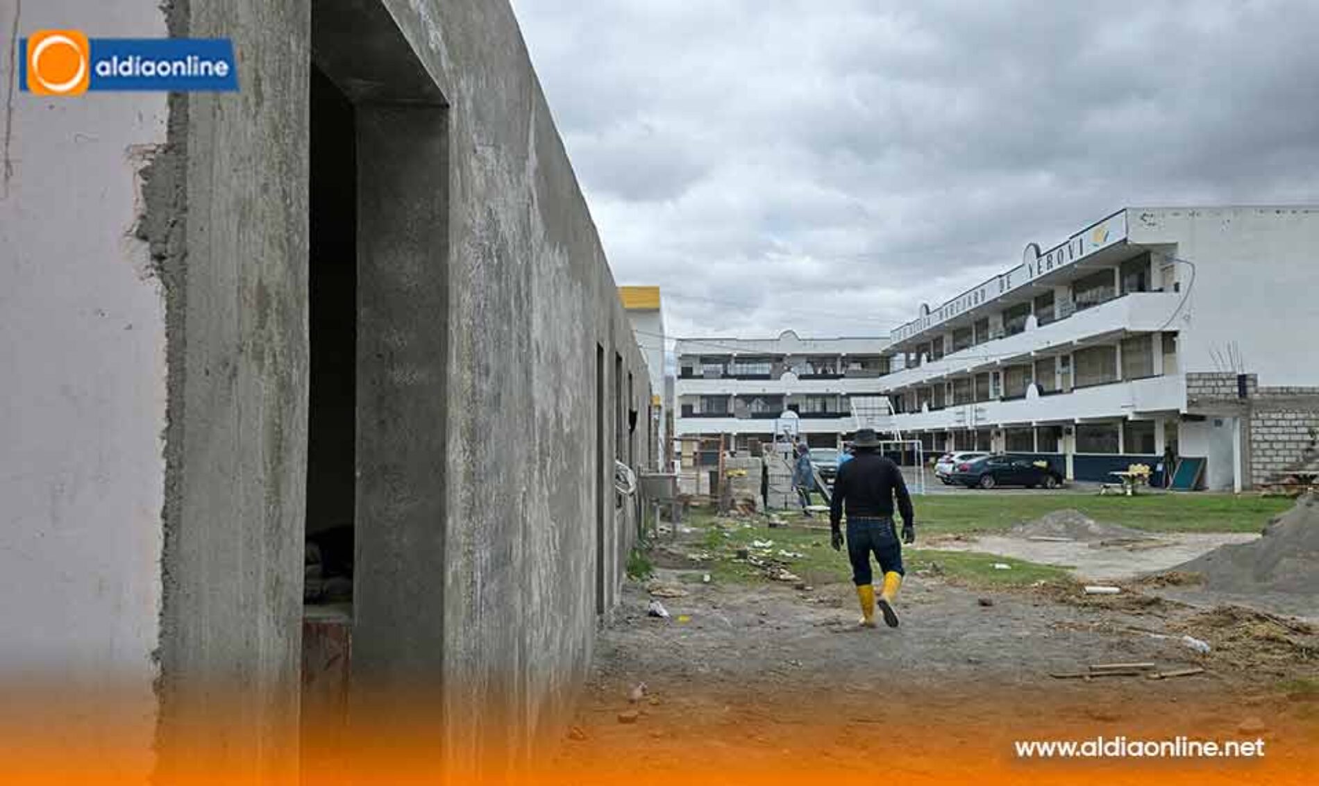 NUEVAS AULAS PERMITIRÁN AMPLIAR LA CAPACIDAD DE LA UNIDAD EDUCATIVA MUNICIPAL ALICIA MARCUARD DE YEROVI