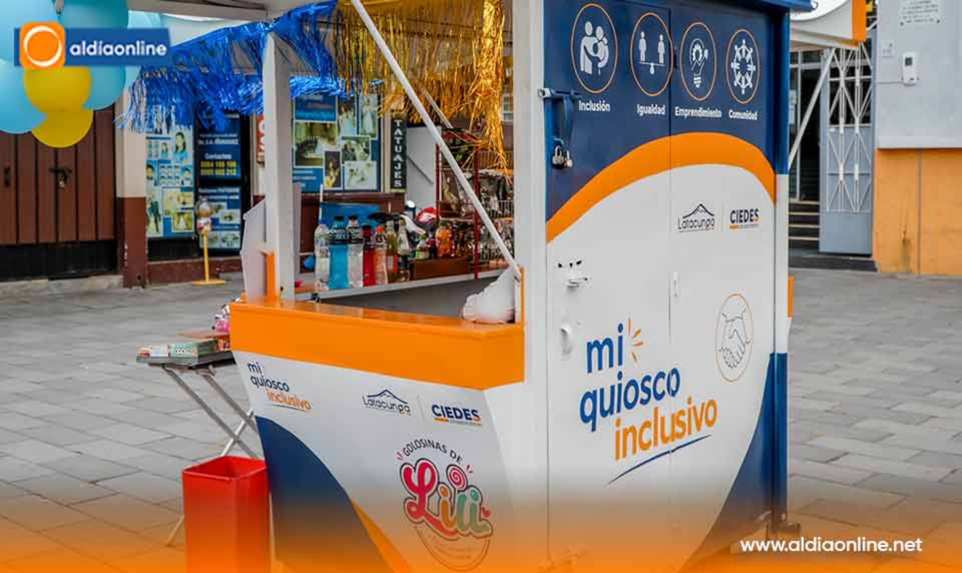 “MI QUIOSCO INCLUSIVO” GENERA NUEVAS OPORTUNIDADES PARA GRUPOS DE ATENCIÓN PRIORITARIA