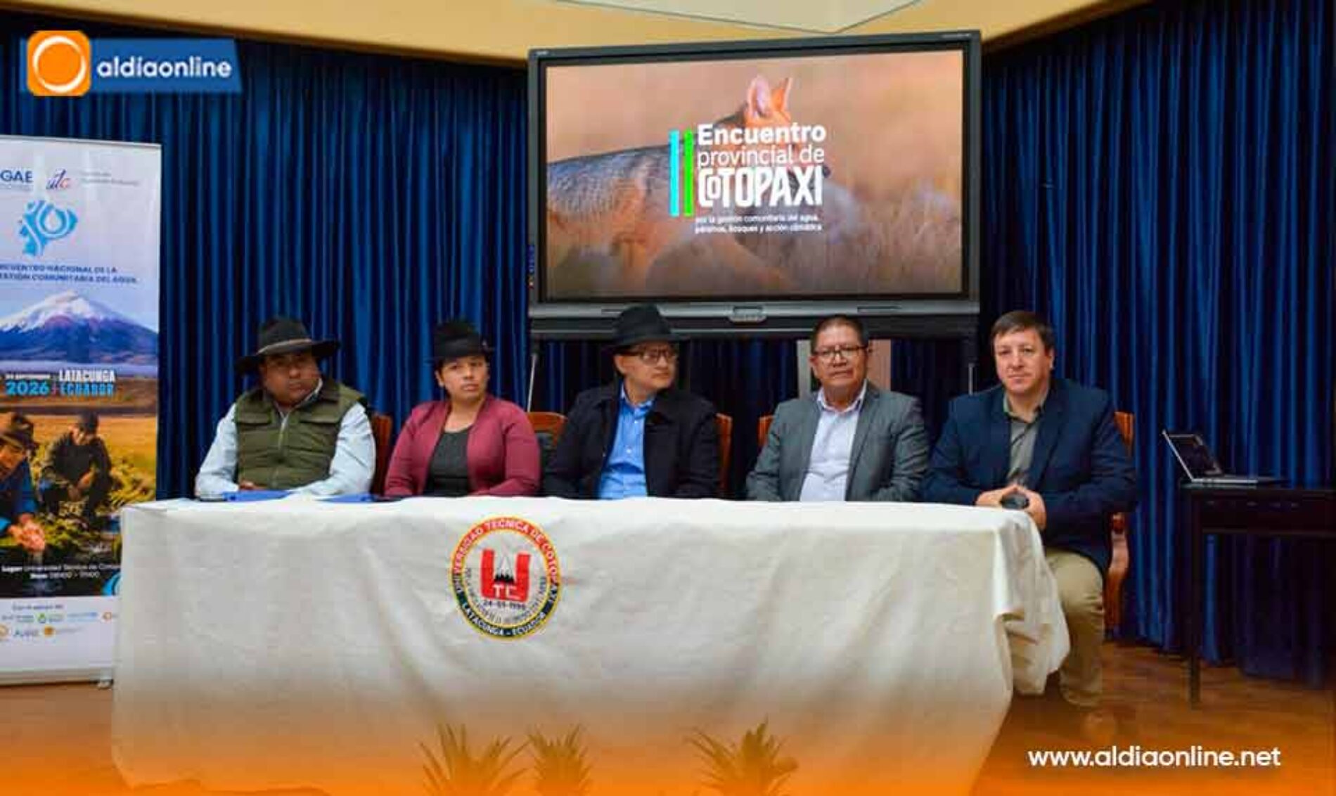 UTC ES SEDE DEL II ENCUENTRO PROVINCIAL POR LA GESTIÓN COMUNITARIA DEL AGUA Y LOS RECURSOS NATURALES