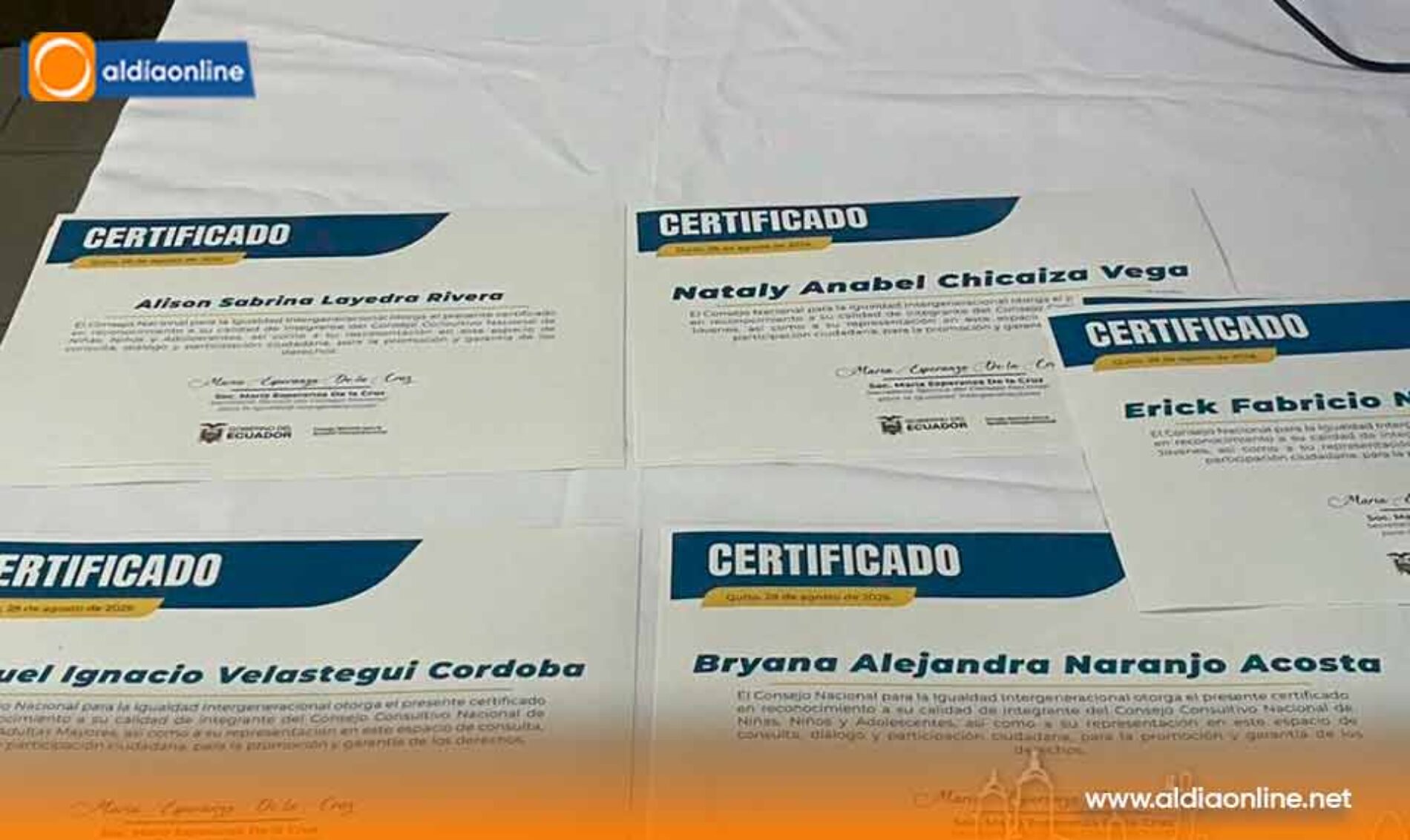SALCEDO FORTALECE LA PARTICIPACIÓN CIUDADANA CON NUEVOS REPRESENTANTES DE LOS CONSEJOS CONSULTIVOS