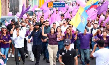 ADN INSCRIBIÓ CANDIDATURAS  VICENTE  GUAMÁN A LA ALCALDÍA DE LATACUNGA  Y CRISTINA CHÁVEZ A LA PREFECTURA  DE COTOPAXI