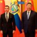 ECUADOR Y CHINA SELLAN NUEVA ETAPA DE COOPERACIÓN CON USD 42,7 MILLONES NO REEMBOLSABLES