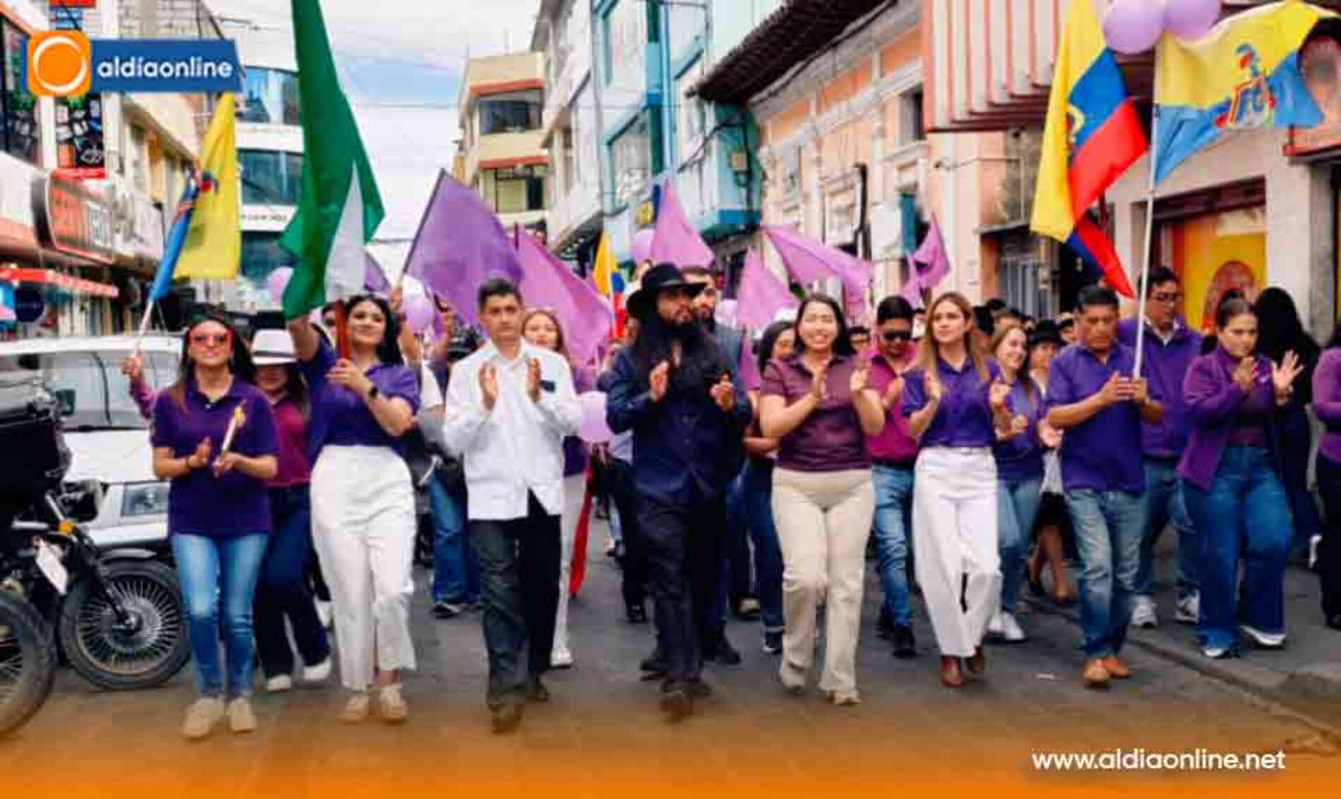 ADN INSCRIBIÓ CANDIDATURAS  VICENTE  GUAMÁN A LA ALCALDÍA DE LATACUNGA  Y CRISTINA CHÁVEZ A LA PREFECTURA  DE COTOPAXI