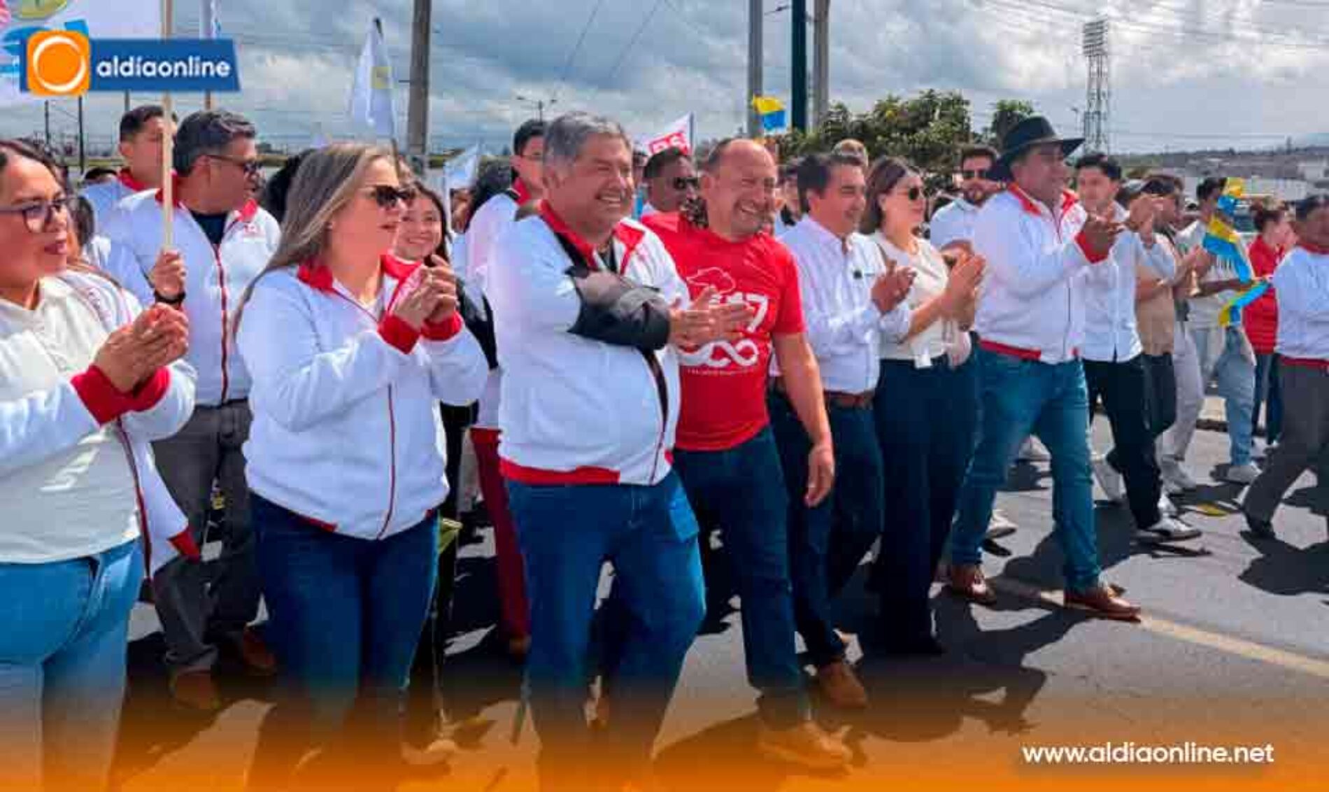 “EL TRABAJO HONESTO CONTINÚA” SLOGAN DE CAMPAÑA DE FABRICIO TINAJERO A LA REELECCIÓN