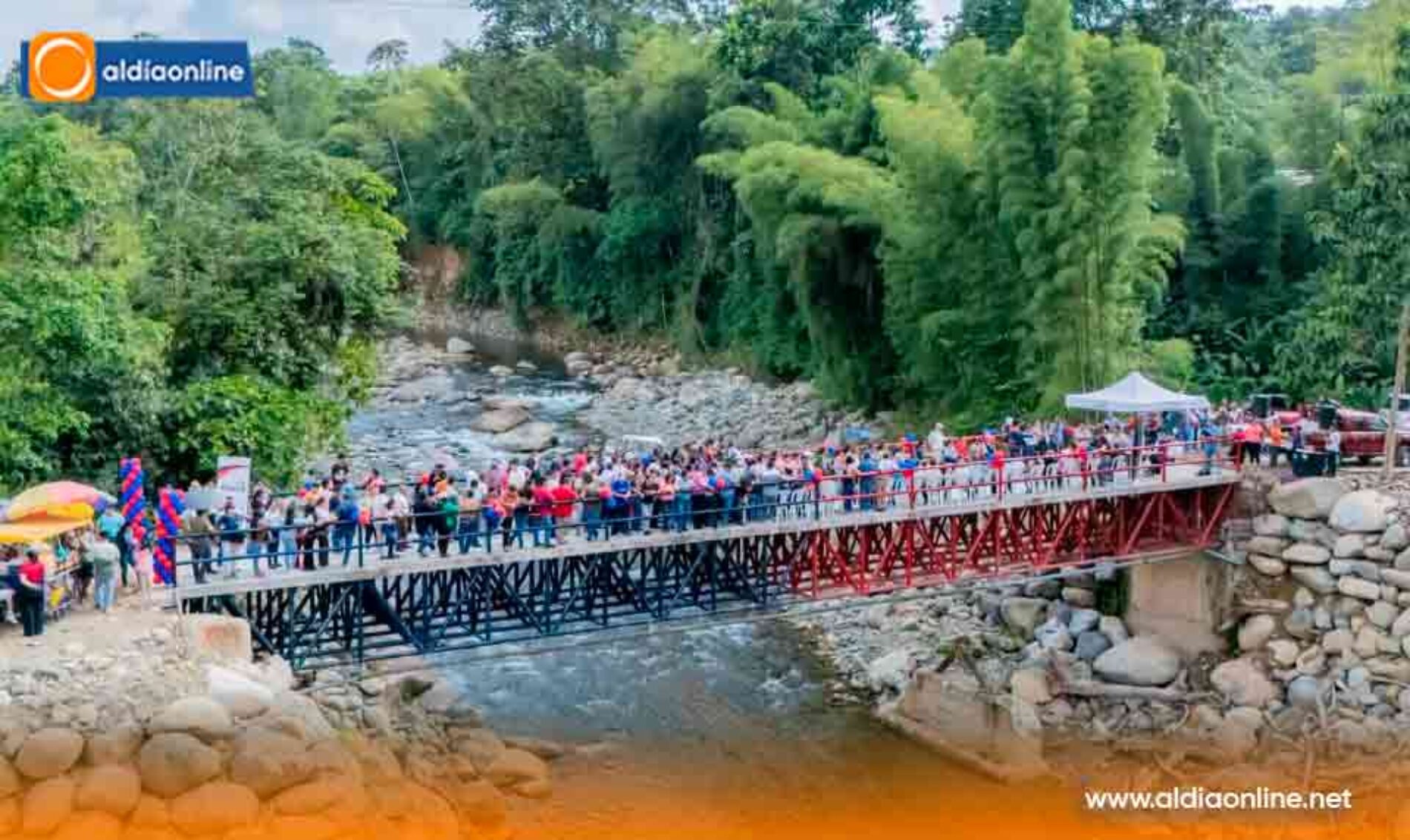 PREFECTURA INAUGURA EL PUENTE 21 EN  GUASAGANDA Y FORTALECE LA CONEXIÓN  ENTRE COTOPAXI Y LOS RÍOS