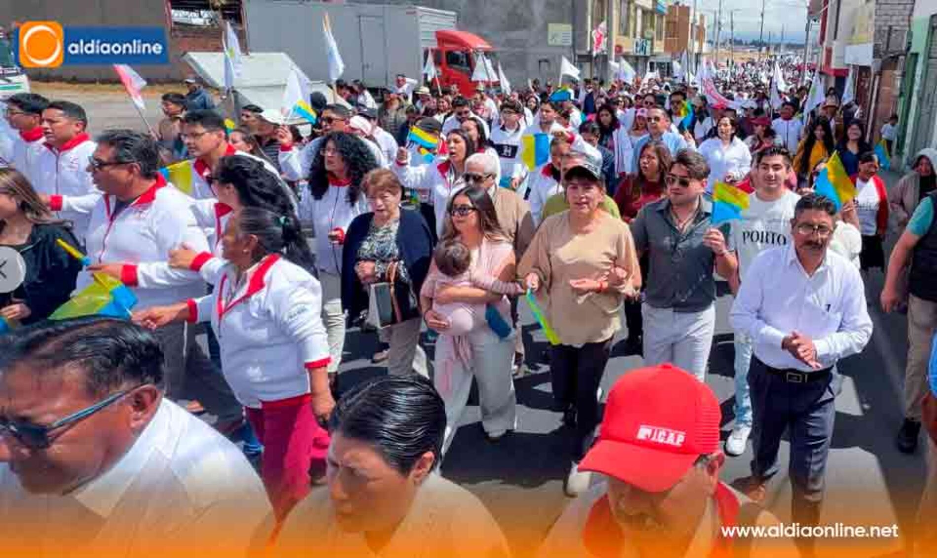 “EL TRABAJO HONESTO CONTINÚA” SLOGAN DE CAMPAÑA DE FABRICIO TINAJERO A LA REELECCIÓN