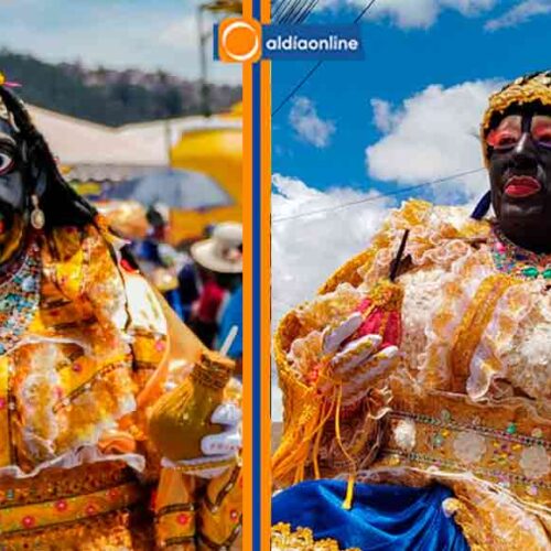 LA MAMA NEGRA VOLVIÓ A PONER EN  ALTO LA IDENTIDAD LATACUNGUEÑA EN  QUITO Y TANICUCHÍ