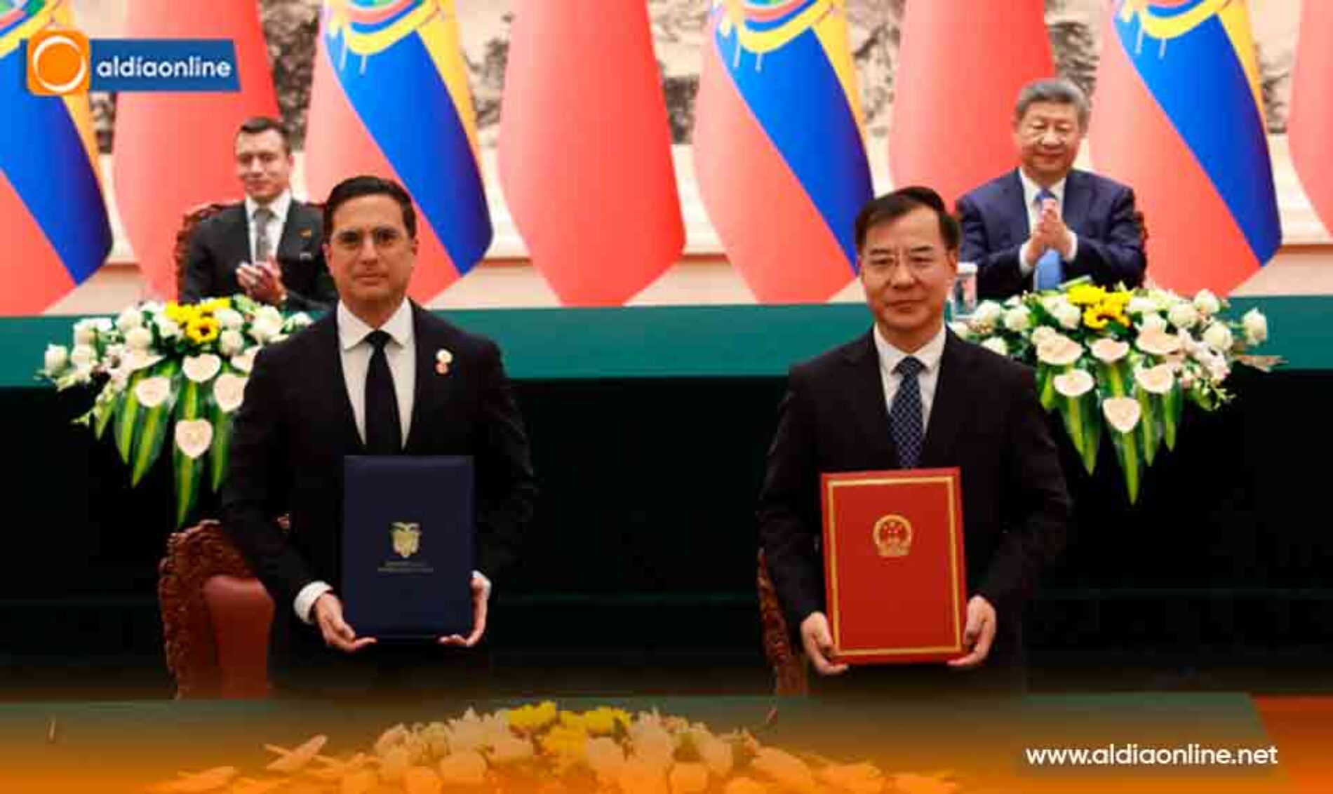 ECUADOR Y CHINA SELLAN NUEVA ETAPA DE COOPERACIÓN CON USD 42,7 MILLONES NO REEMBOLSABLES