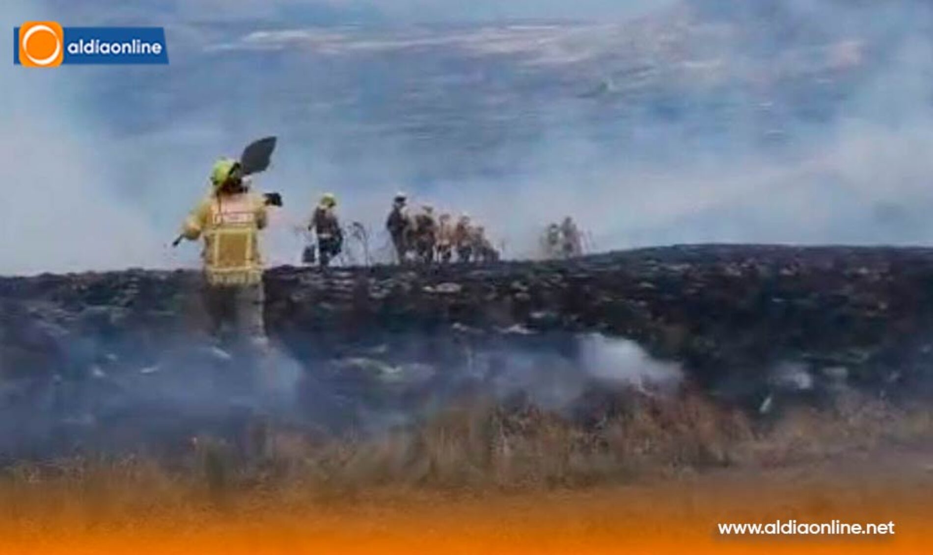 CUERPO DE BOMBEROS DE LATACUNGA ATIENDEN EMERGENCIA EN EL CORAZÓN DE LOS ILINIZAS