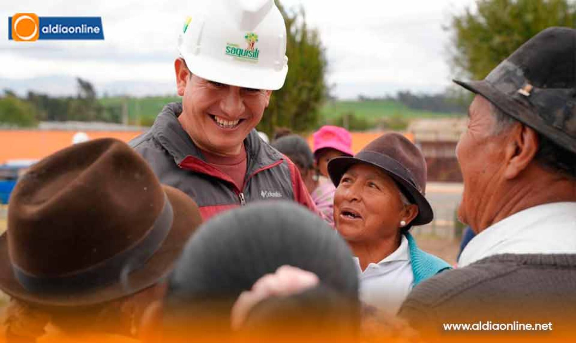 ALCALDE DE SAQUISILÍ INAUGURÓ EL PROYECTO DE ADOQUINADO, ACERAS Y BORDILLOS EN EL BARRIO 5 ESQUINAS DE LA PARROQUIA CANCHAGUA