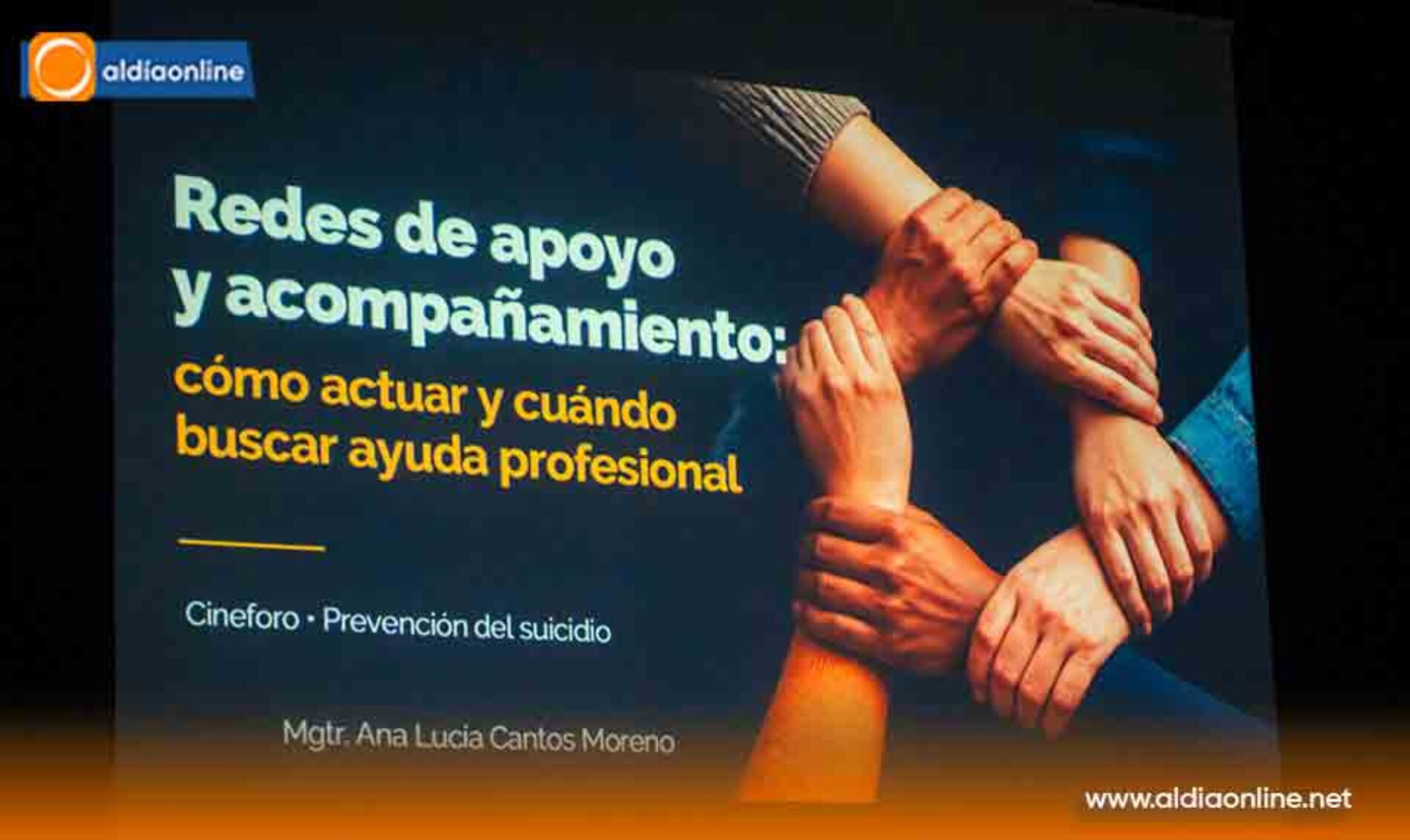 PATRONATO MUNICIPAL DE LATACUNGA PROMUEVE LA PREVENCIÓN DEL SUICIDIO CON CINE FORO SOBRE SALUD MENTAL