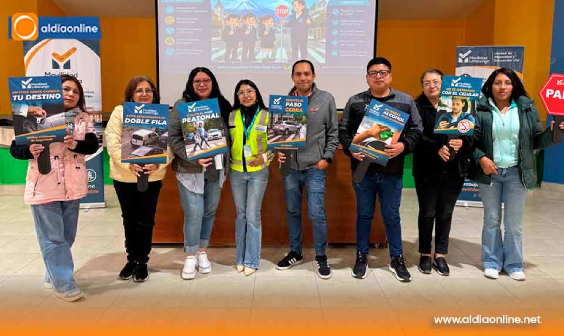 EMPRESA PÚBLICA DE MOVILIDAD DE LATACUNGA FORTALECE LA SEGURIDAD VIAL PREVIO AL REGRESO A CLASES