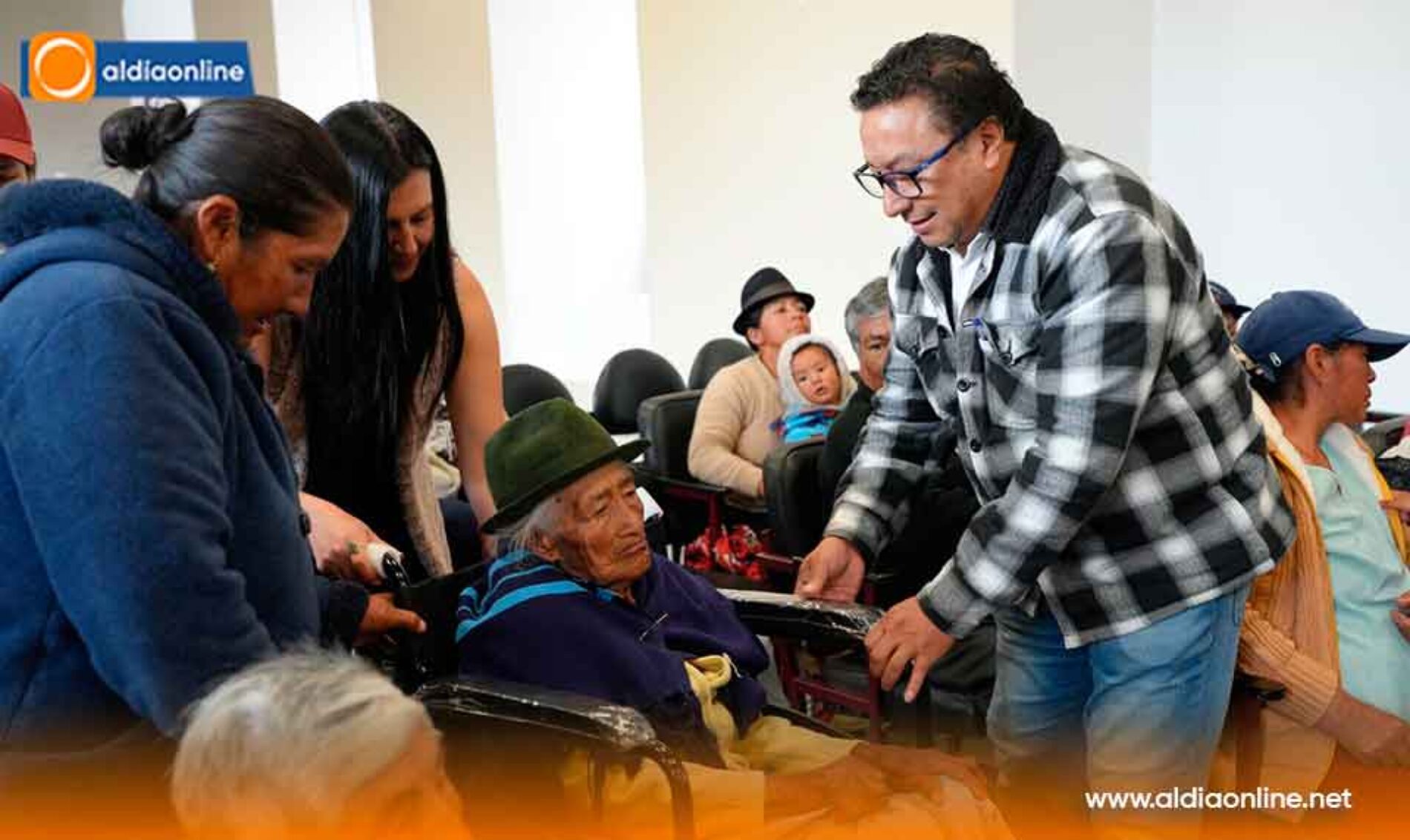 MUNICIPIO DE SAQUISILÍ Y COTOPAXI SOLIDARIO REALIZARON AYUDA TÉCNICA PARA MEJORAR LA CALIDAD DEL ADULTO MAYOR Y PERSONAS CON DISCAPACIDAD