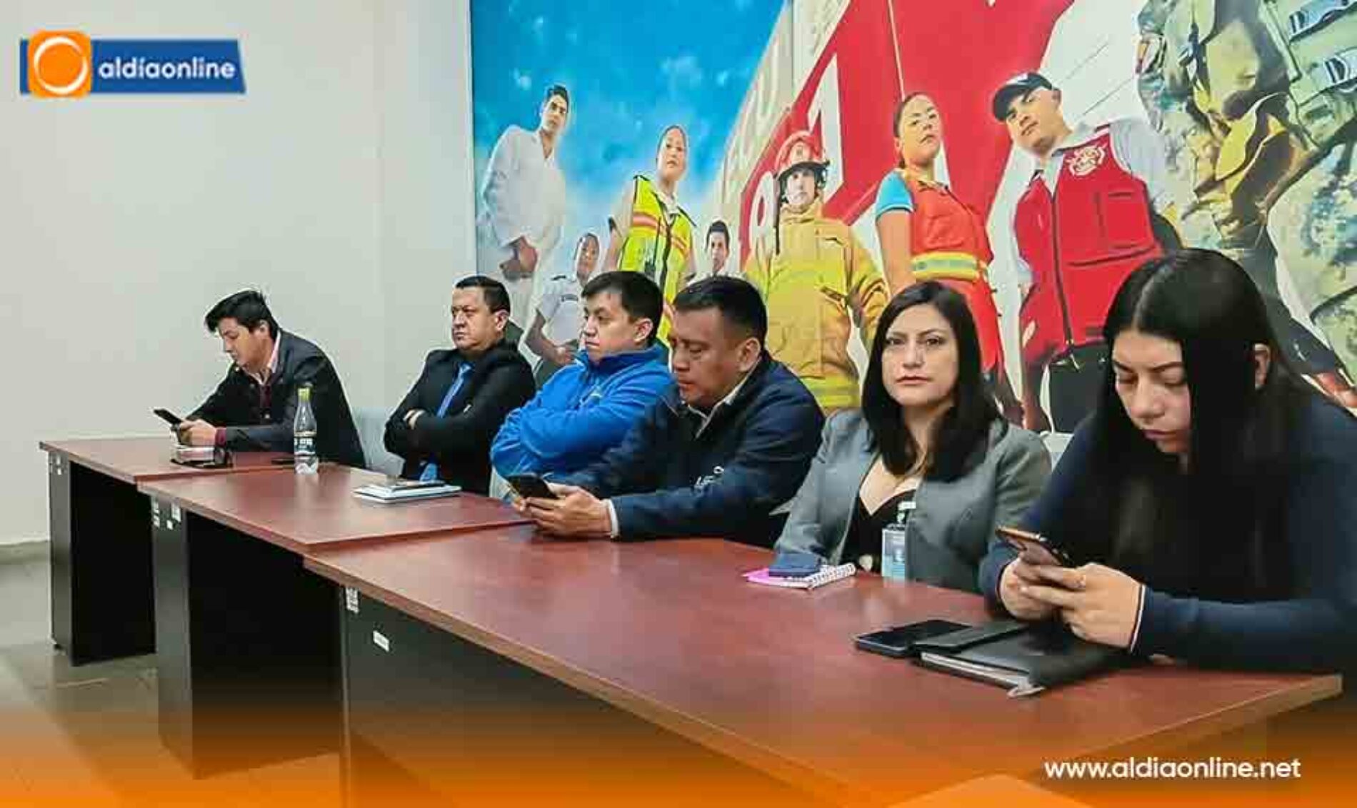 DELEGACIÓN ELECTORAL DE COTOPAXI CONTINÚA COORDINANDO ACCIONES CON LA MESA DE SEGURIDAD