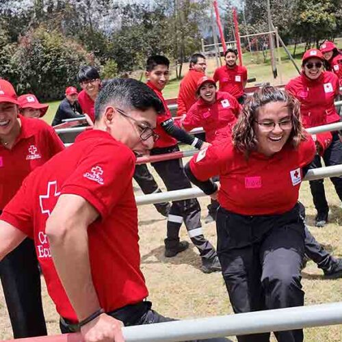 CRUZ ROJA COTOPAXI FORTALECE EL LIDERAZGO Y LA COHESIÓN DE SU VOLUNTARIADO