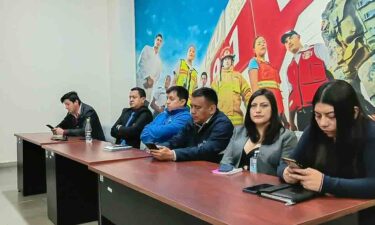 DELEGACIÓN ELECTORAL DE COTOPAXI CONTINÚA COORDINANDO ACCIONES CON LA MESA DE SEGURIDAD