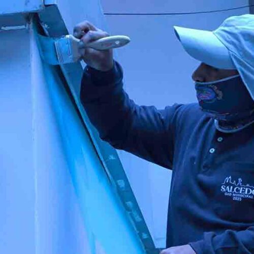MUNICIPIO DE SALCEDO REALIZA TRABAJOS DE MANTENIMIENTO EN EL TERMINAL TERRESTRE