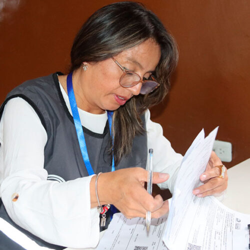 DELEGACIÓN ELECTORAL DE COTOPAXI INICIA LA NOTIFICACIÓN A LOS MIEMBROS DE LAS JUNTAS RECEPTORAS DEL VOTO