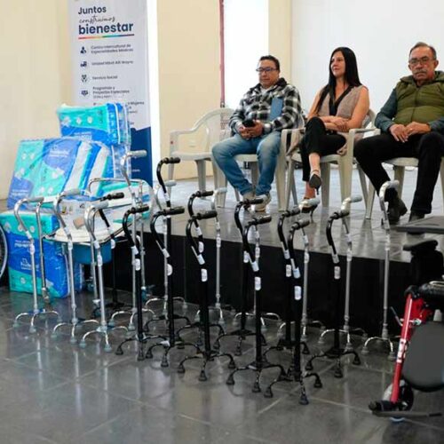 MUNICIPIO DE SAQUISILÍ Y COTOPAXI SOLIDARIO REALIZARON AYUDA TÉCNICA PARA MEJORAR LA CALIDAD DEL ADULTO MAYOR Y PERSONAS CON DISCAPACIDAD