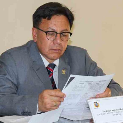 DELEGACIÓN PROVINCIAL ELECTORAL DE COTOPAXI AVANZA EN LA CALIFICACIÓN DE CANDIDATURAS
