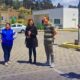 ALCALDE JAVIER VELÁSQUEZ INSPECCIONA EL CENTRO DE SALUD TIPO C DE SAQUISILÍ PARA EVALUAR MANTENIMIENTO DE SUS FACHADAS