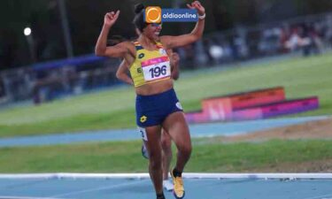MARY GRANJA HACE HISTORIA LA ATLETA DE PASTOCALLE CONQUISTA EL ORO Y ROMPE RÉCORD SUDAMERICANO
