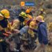 BOMBEROS LATACUNGA CONTROLA INCENDIO EN LA RESERVA LOS ILINIZAS
