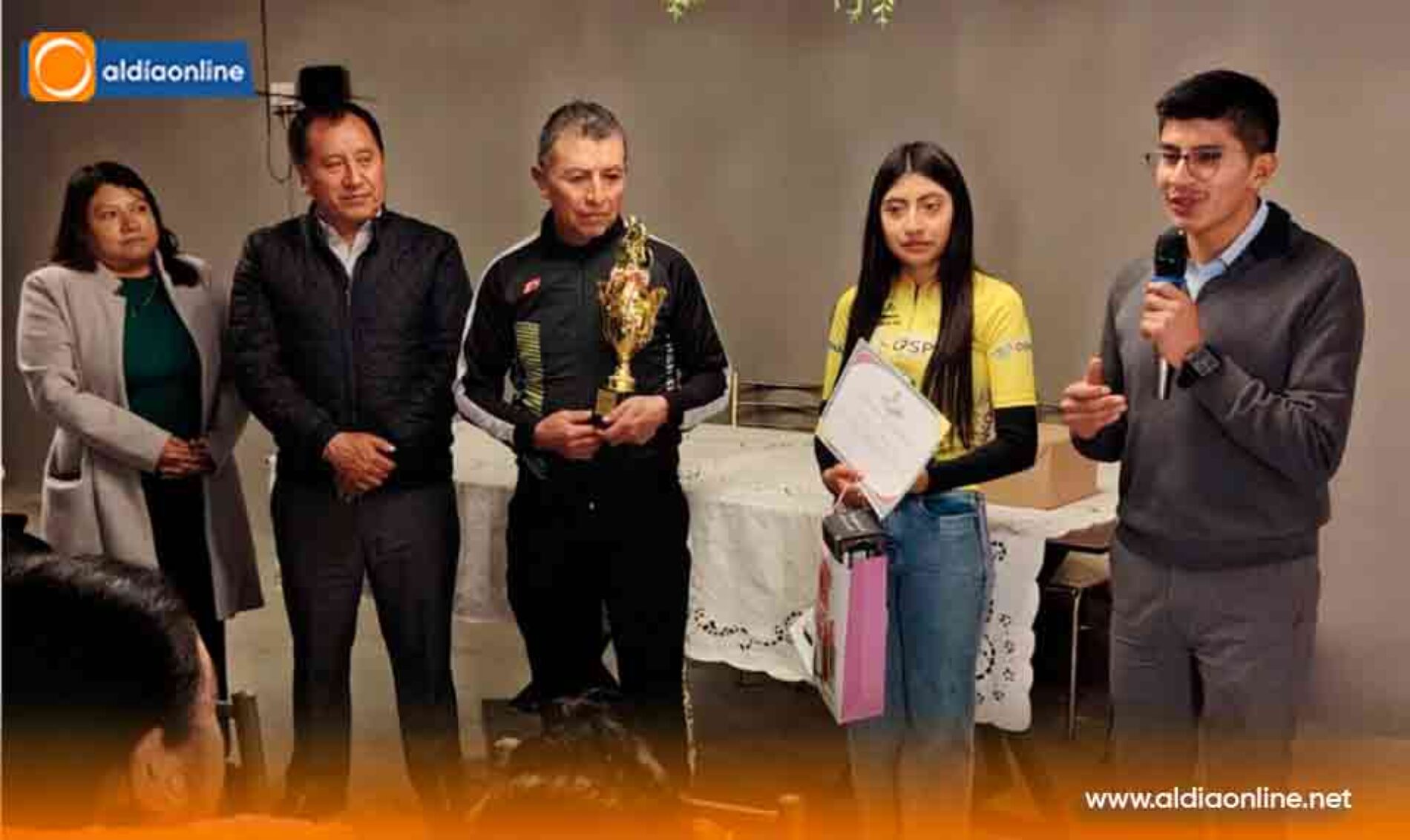 RECONOCIMIENTO AL TALENTO DEPORTIVO, LESLY QUILUMBA Y TEAM SAQUISILÍ BRILLARON EN NARIÑO-COLOMBIA