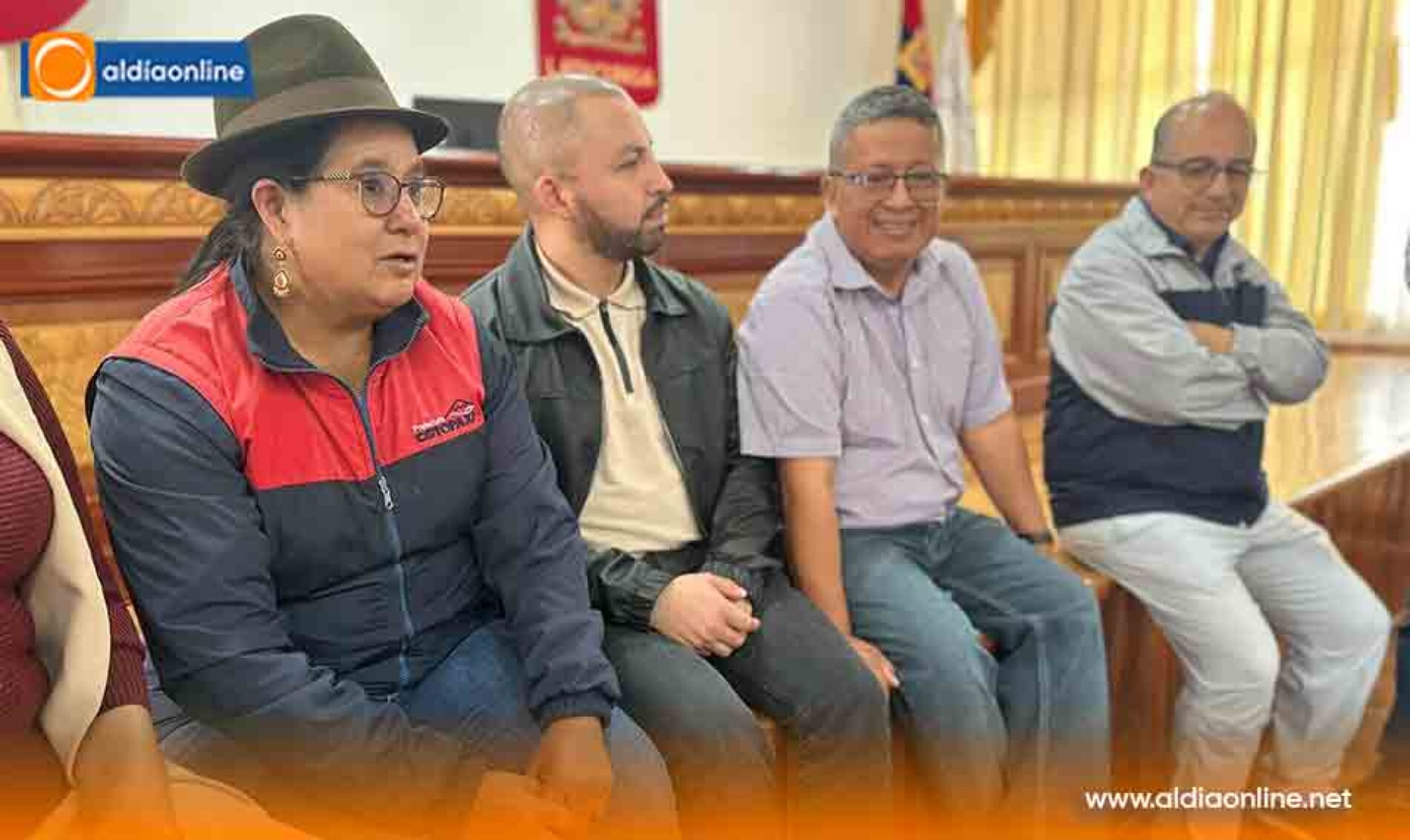 PREFECTA LOURDES TIBÁN RECIBE A REPRESENTANTES DE FENACOPE DURANTE SU CONGRESO ORDINARIO EN COTOPAXI