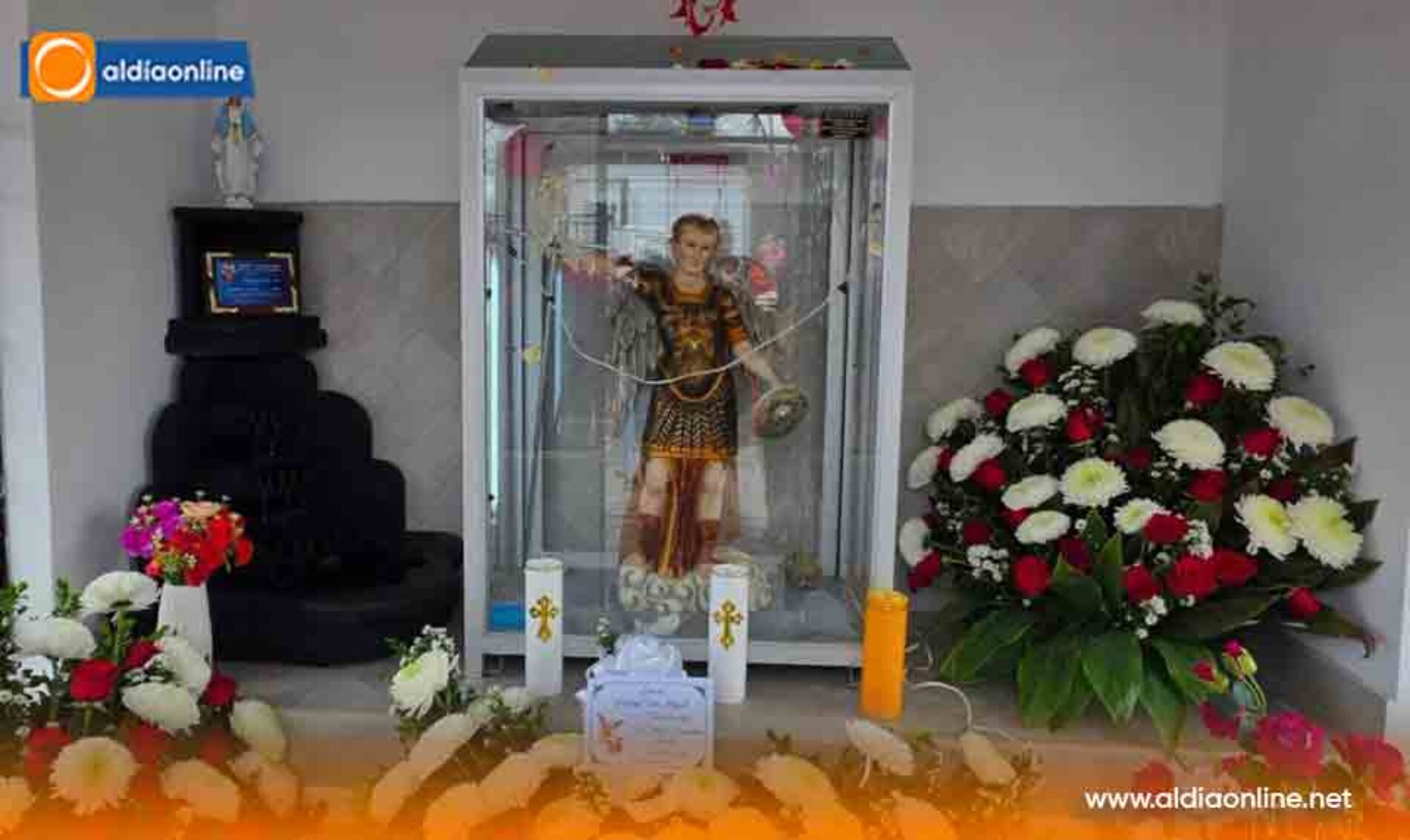 ALCALDE JUAN PAÚL PACHECO INAUGURÓ LA CAPILLA DEL PRÍNCIPE SAN MIGUEL EN RUMIPAMBA DE LA UNIVERSIDAD