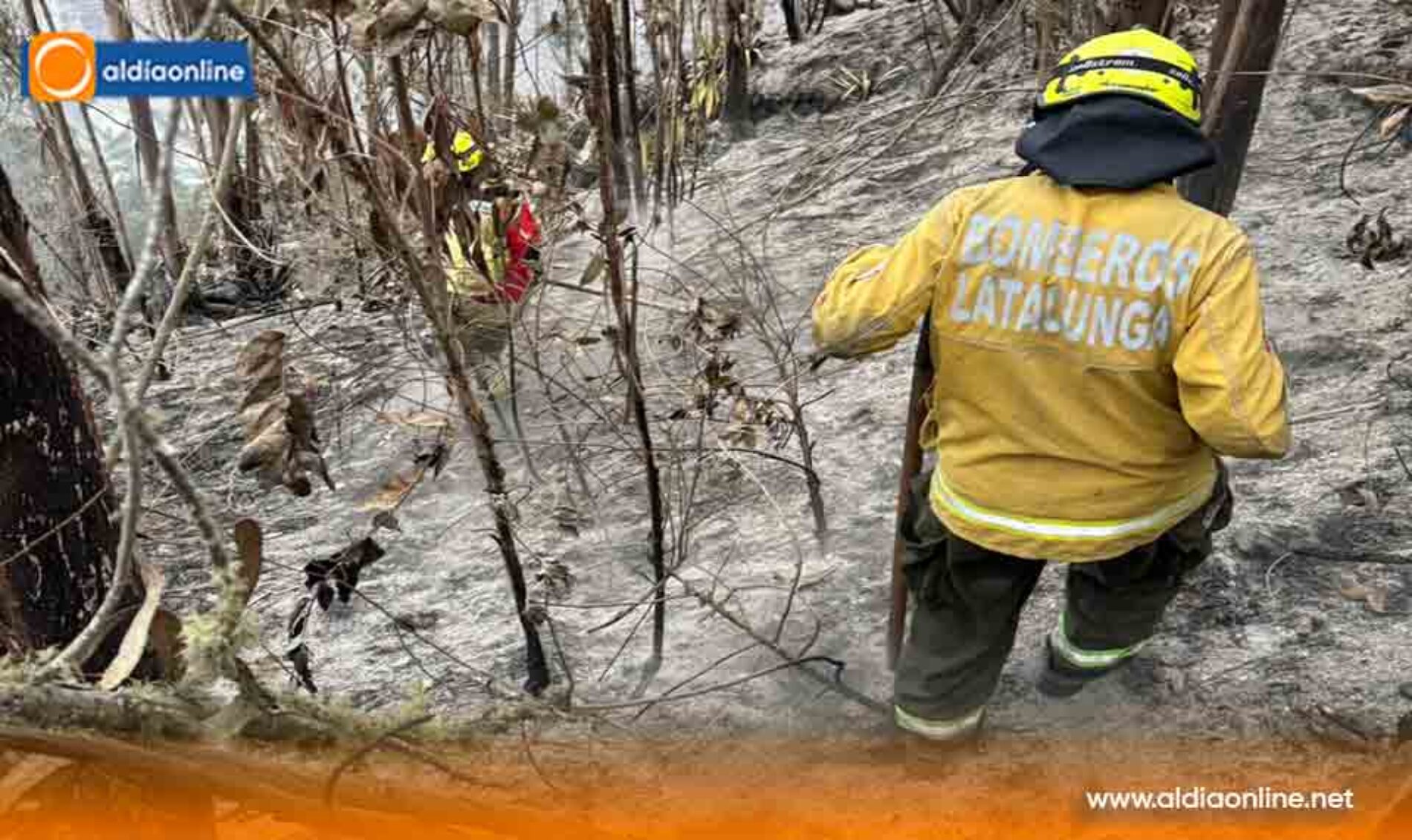 “BRIF A”  LATACUNGA REINICIA LABORES EN SU SEGUNDO DIA EN LOS INCENDIOS FORESTALES DE CHIMBORAZO