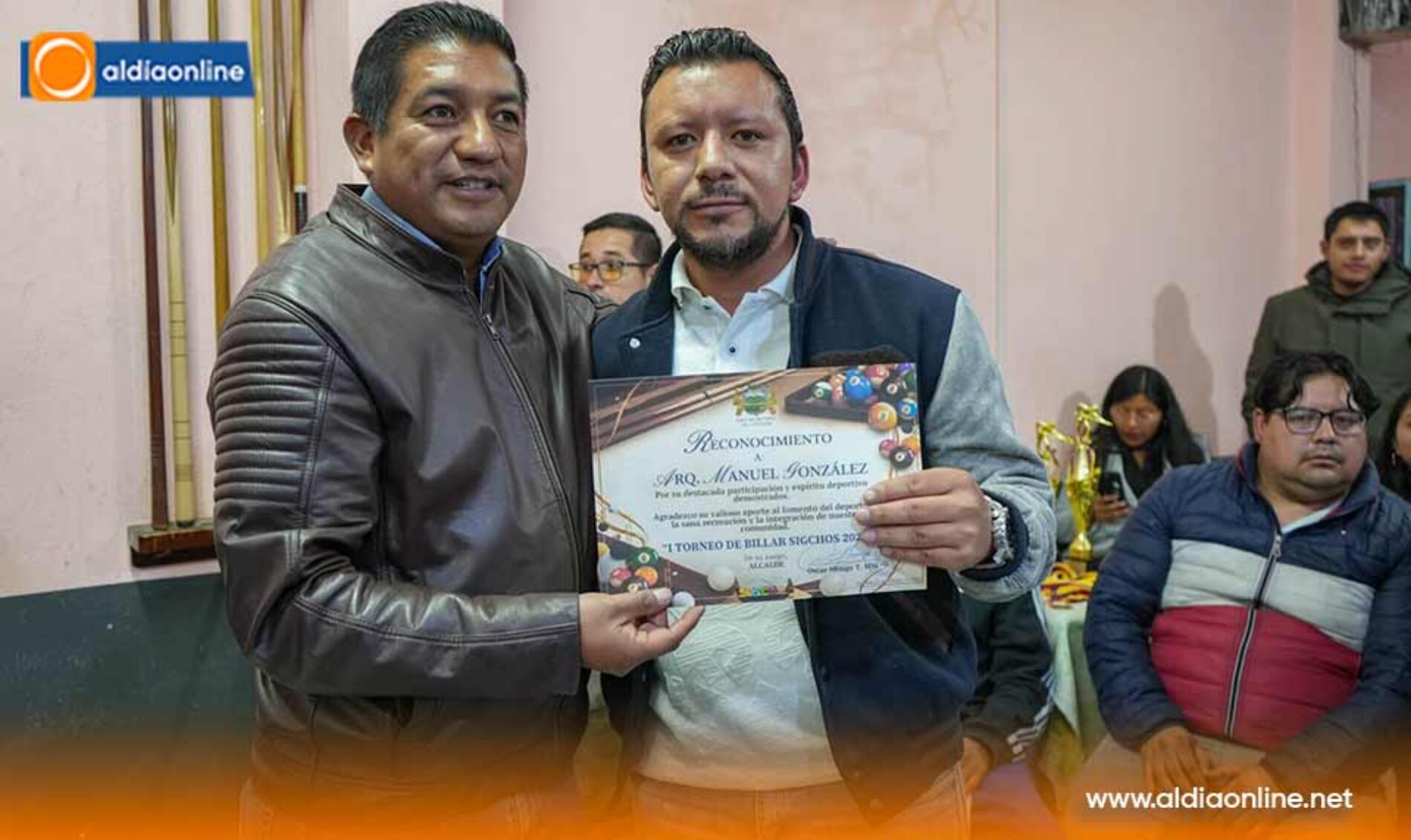 SIGCHOS VIVIÓ UNA FIESTA DE AMISTAD Y DEPORTE CON LA FINAL DEL PRIMER CAMPEONATO DE BILLAR
