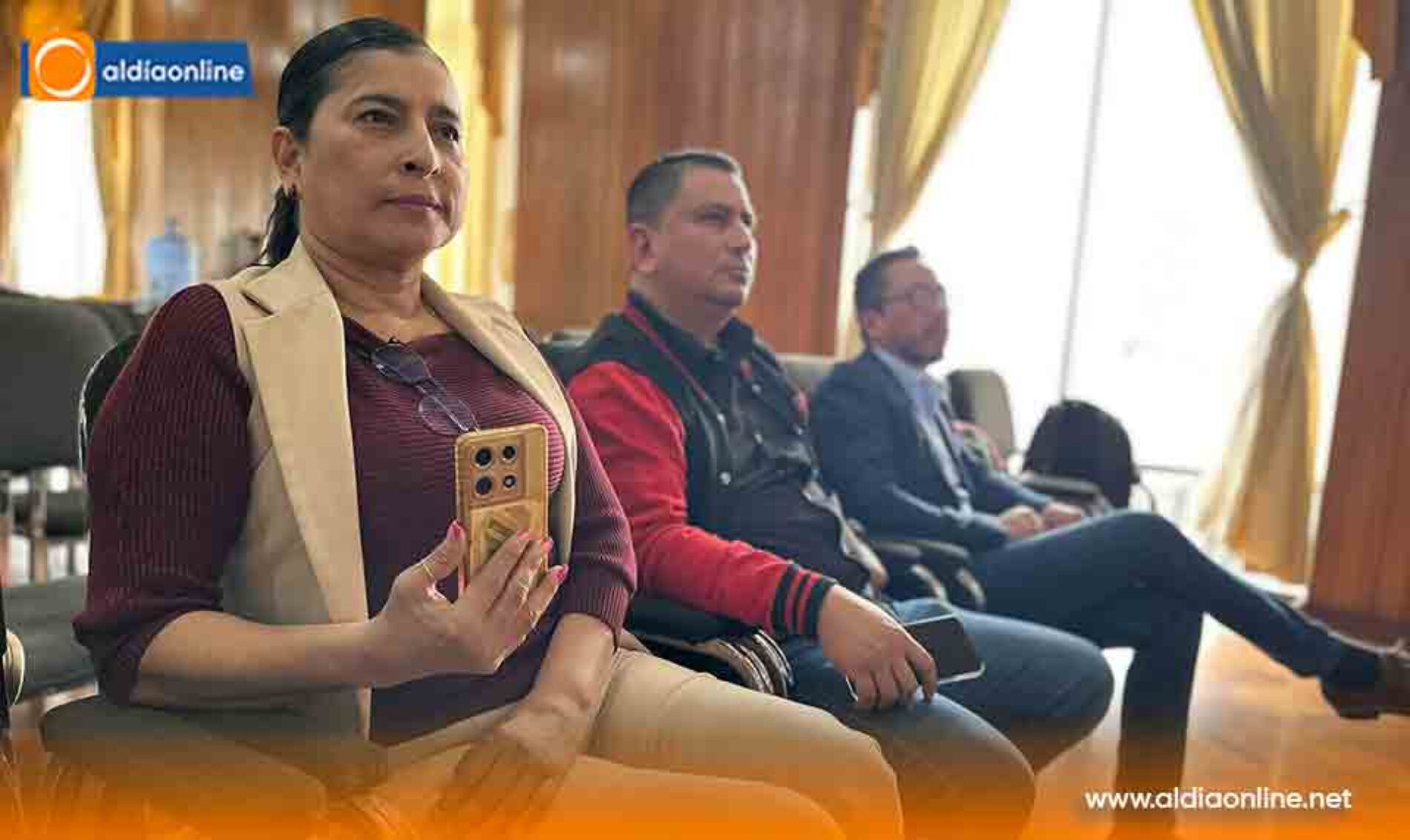 PREFECTA LOURDES TIBÁN RECIBE A REPRESENTANTES DE FENACOPE DURANTE SU CONGRESO ORDINARIO EN COTOPAXI